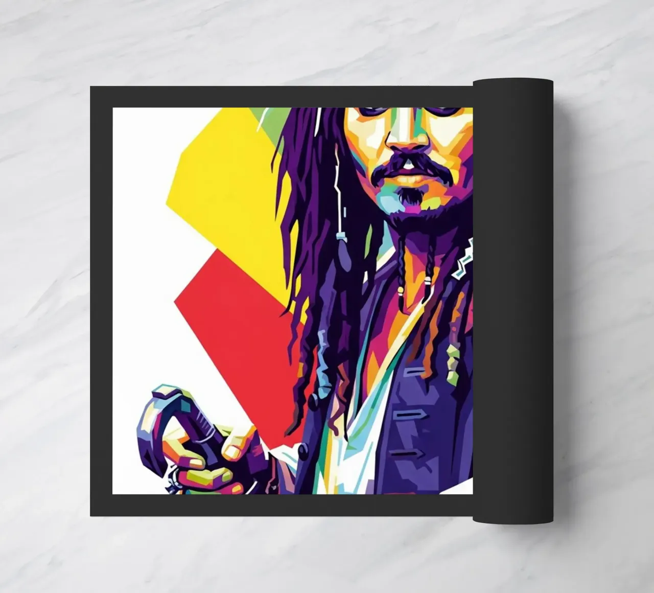Jack Sparrow - Johnny Depp #3 zerbino da Hantamrata