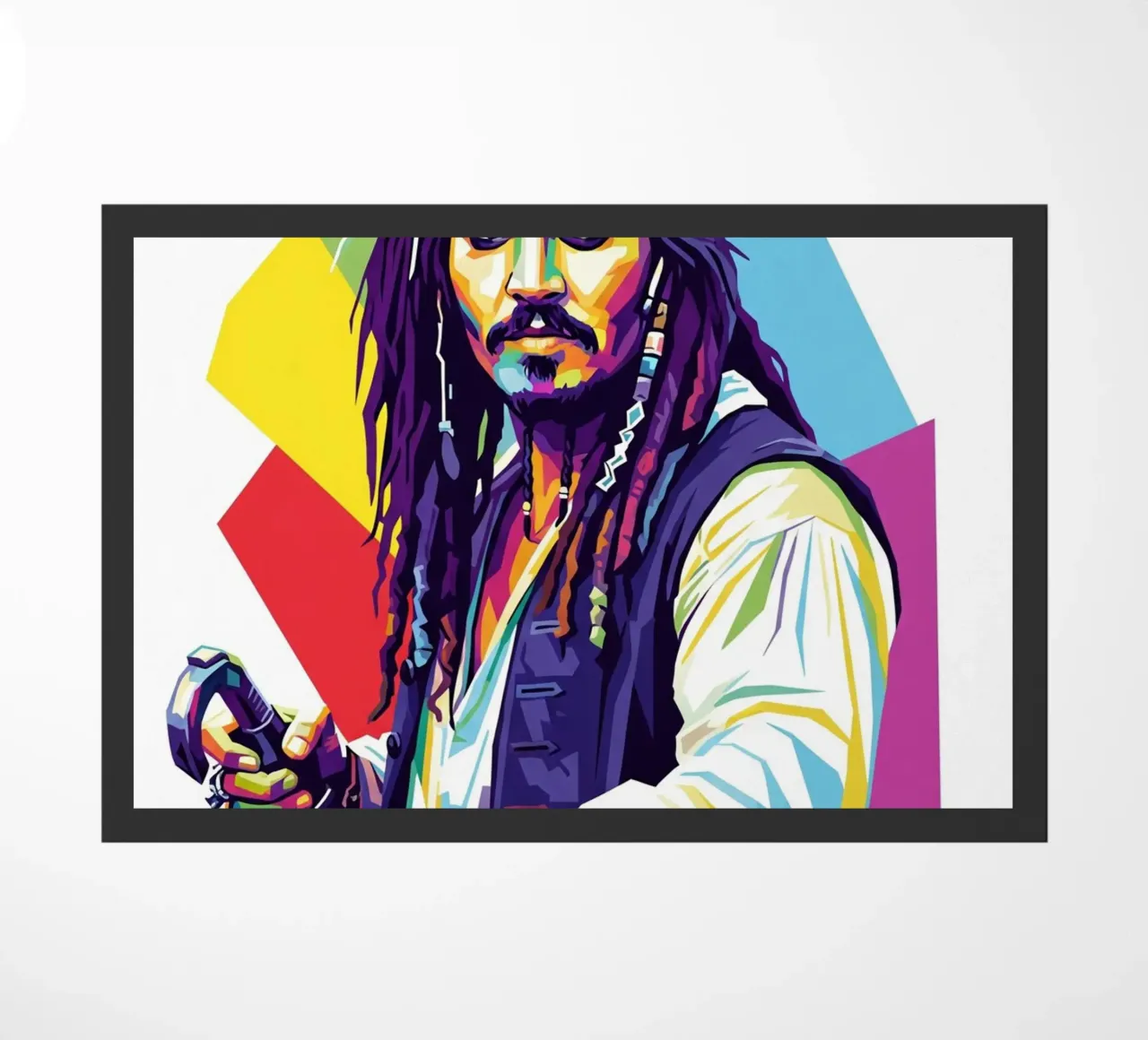 Jack Sparrow - Johnny Depp #3 zerbino da Hantamrata