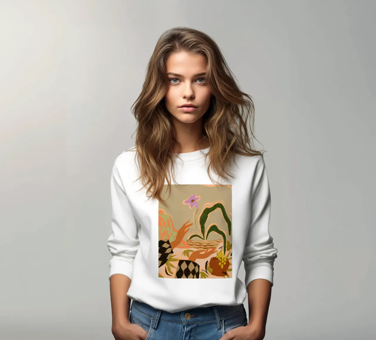 The Power of One Sweatshirt von Arty Guava