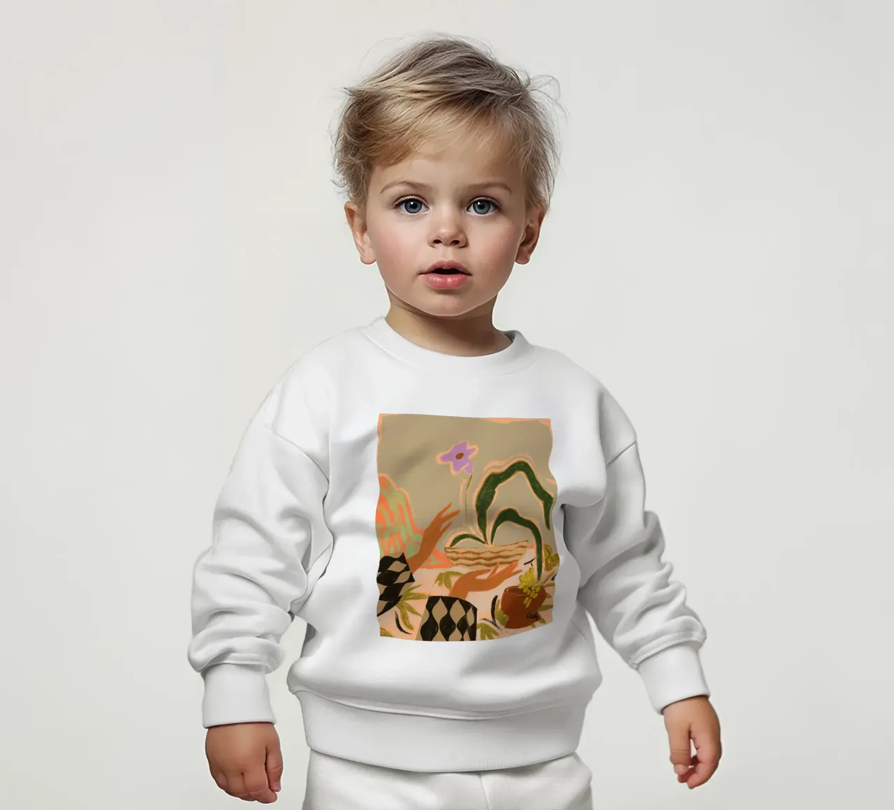 The Power of One felpa neonato da Arty Guava