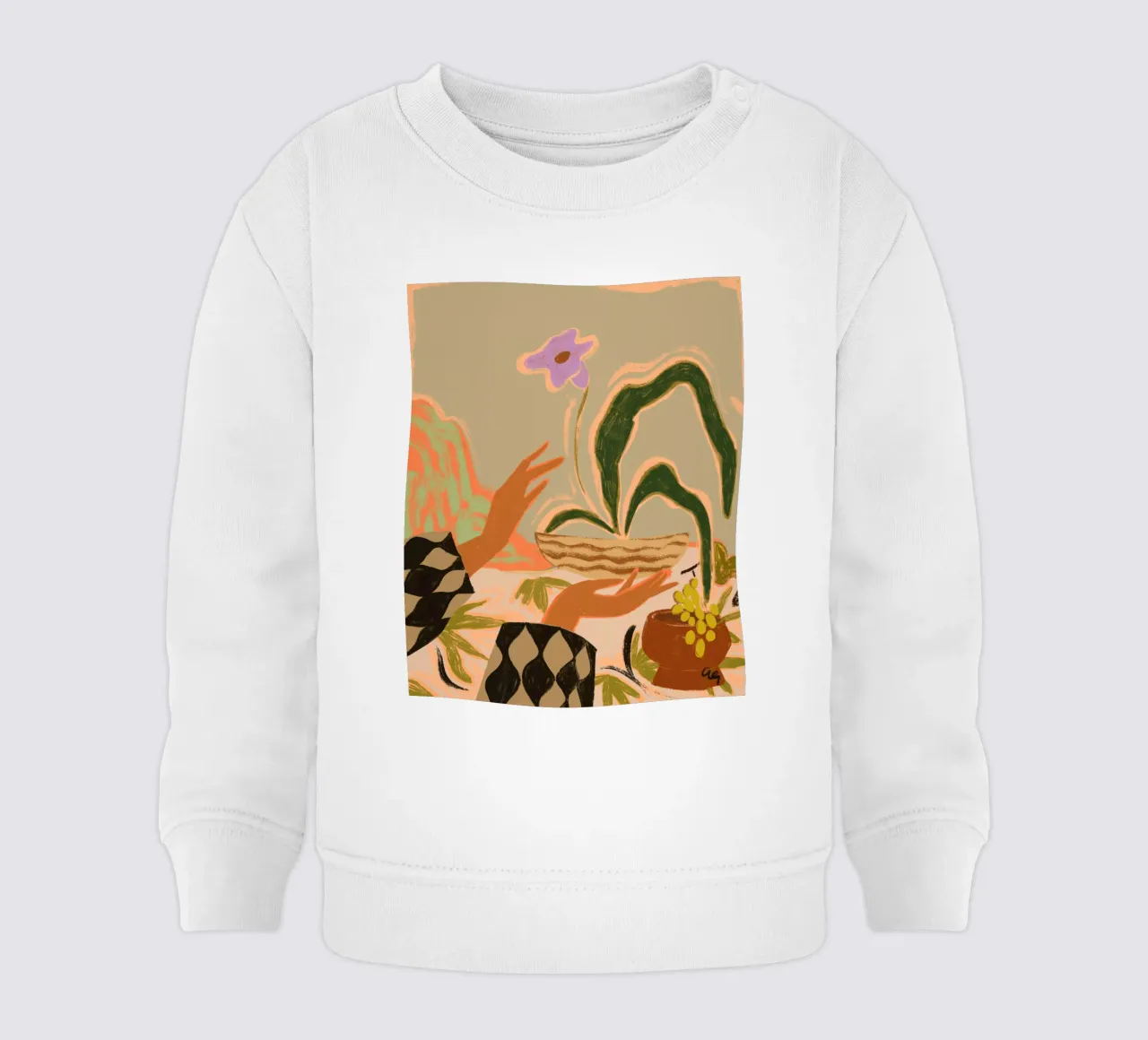 The Power of One felpa neonato da Arty Guava