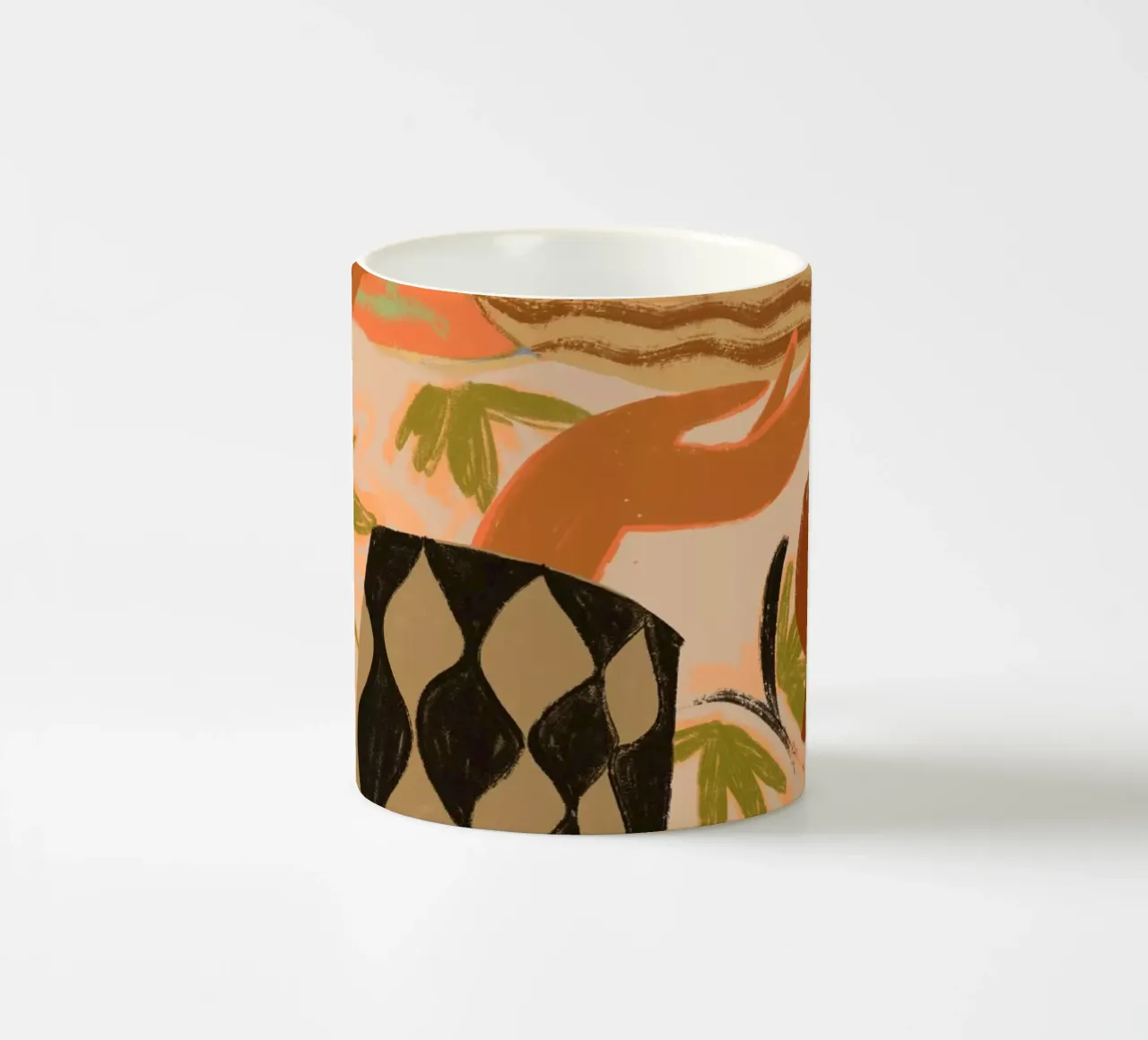 The Power of One ceramic mug by Arty Guava