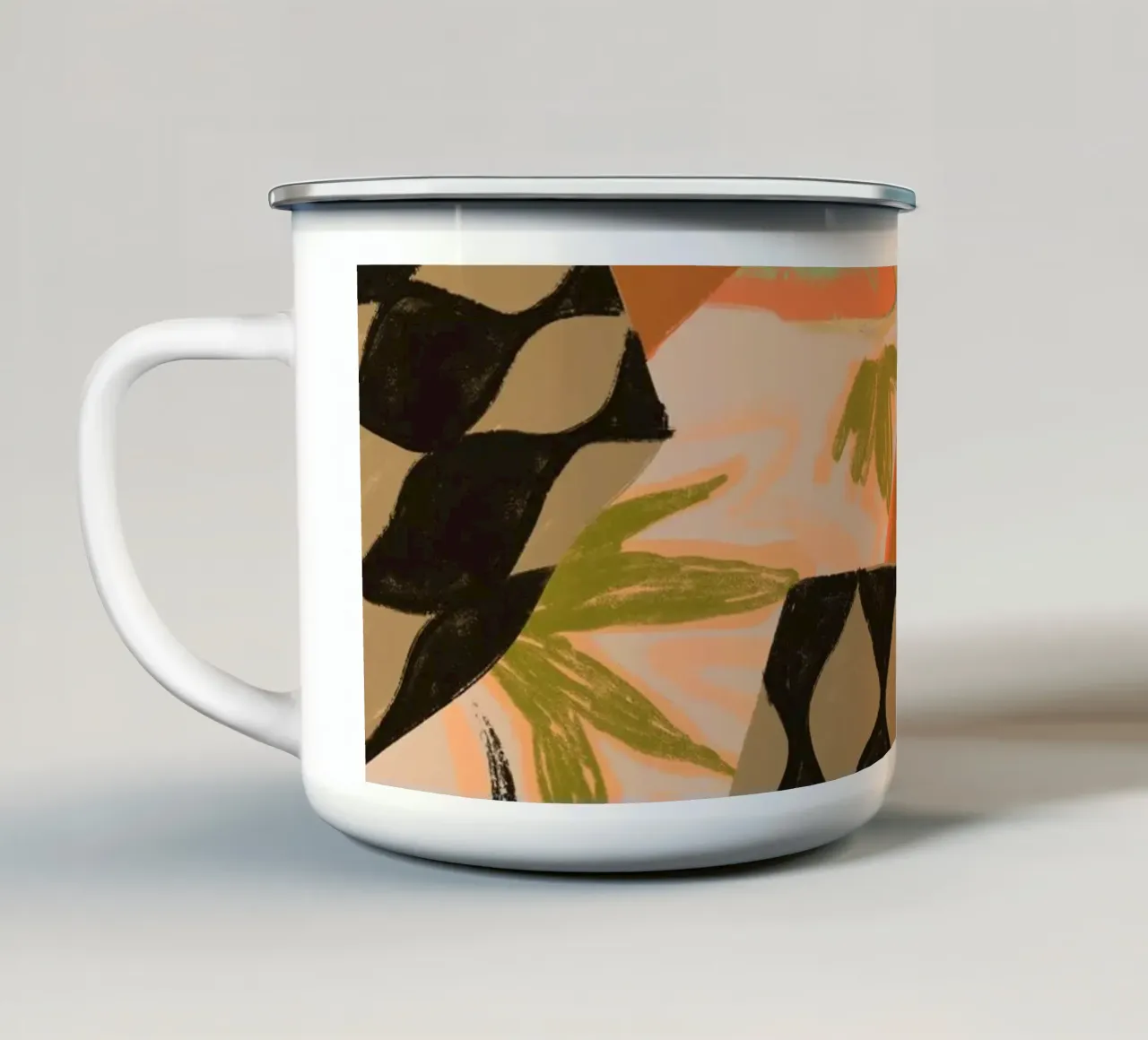 The Power of One enamel mug by Arty Guava
