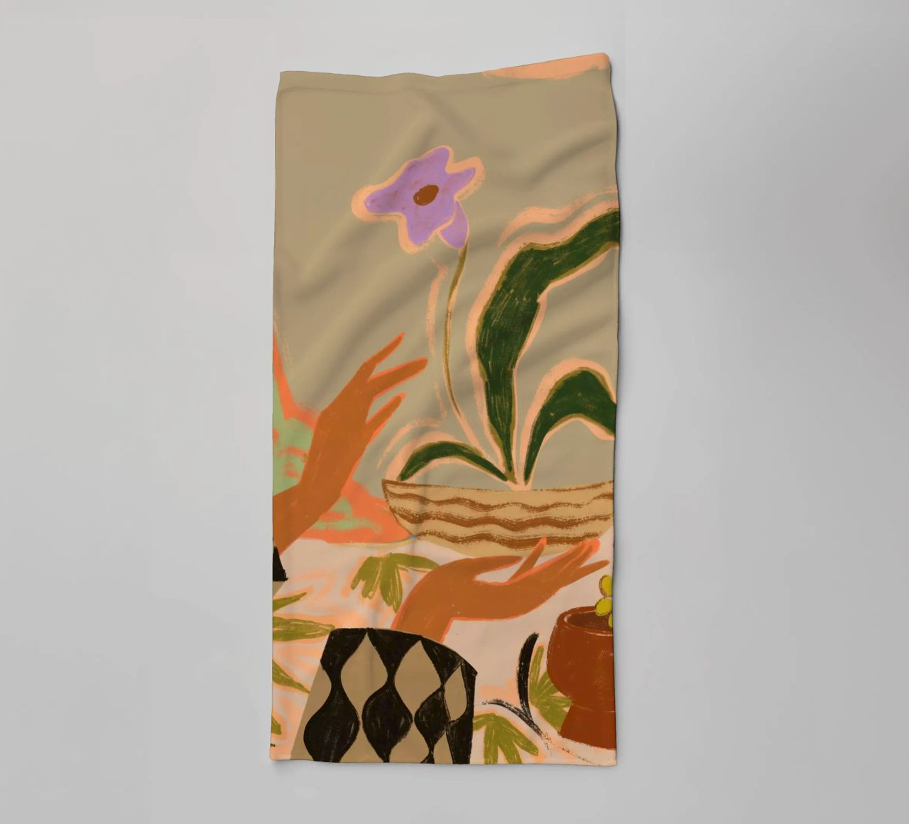The Power of One serviette de bain de Arty Guava
