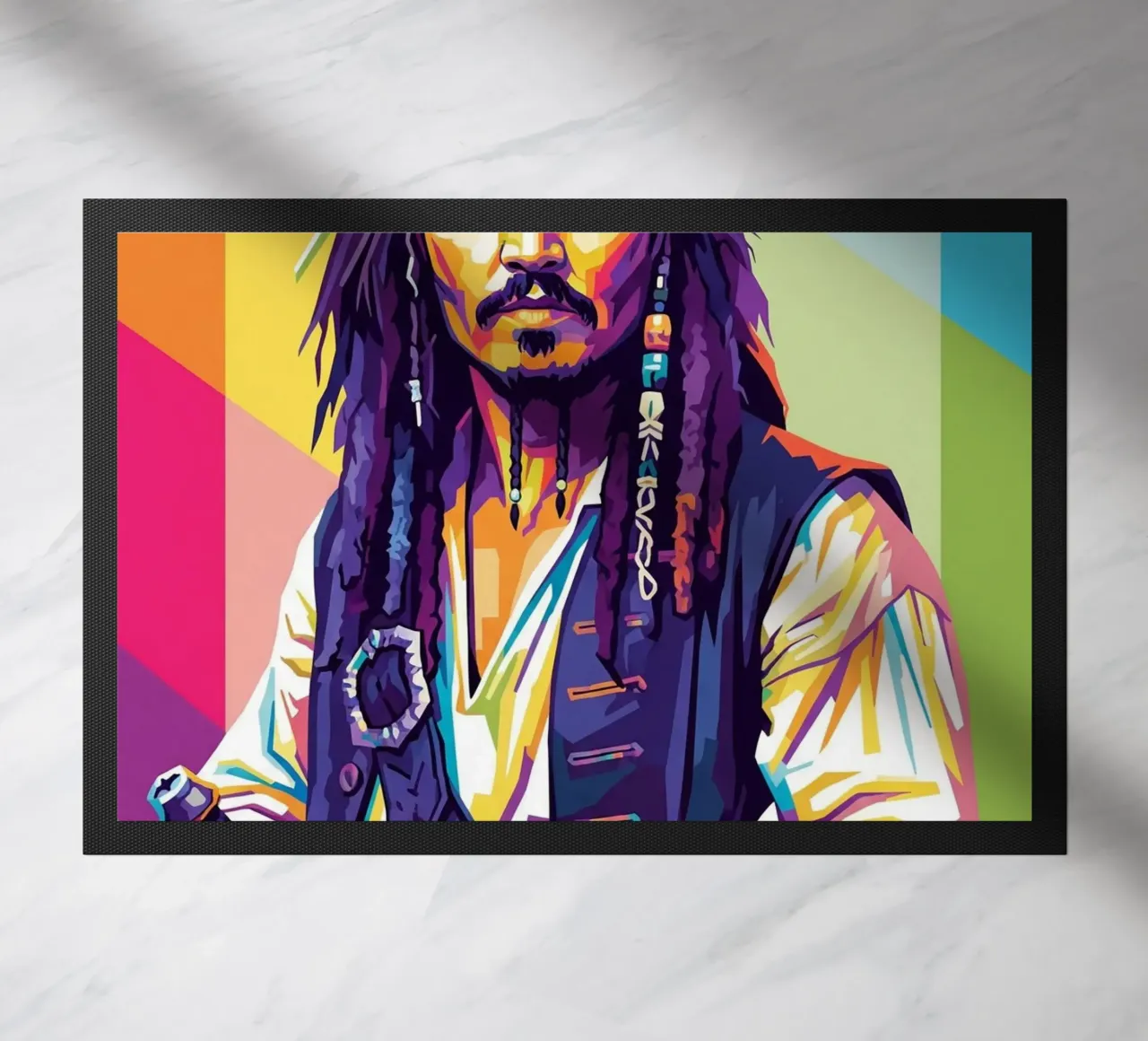 Jack Sparrow - Johnny Depp #4 zerbino da Hantamrata