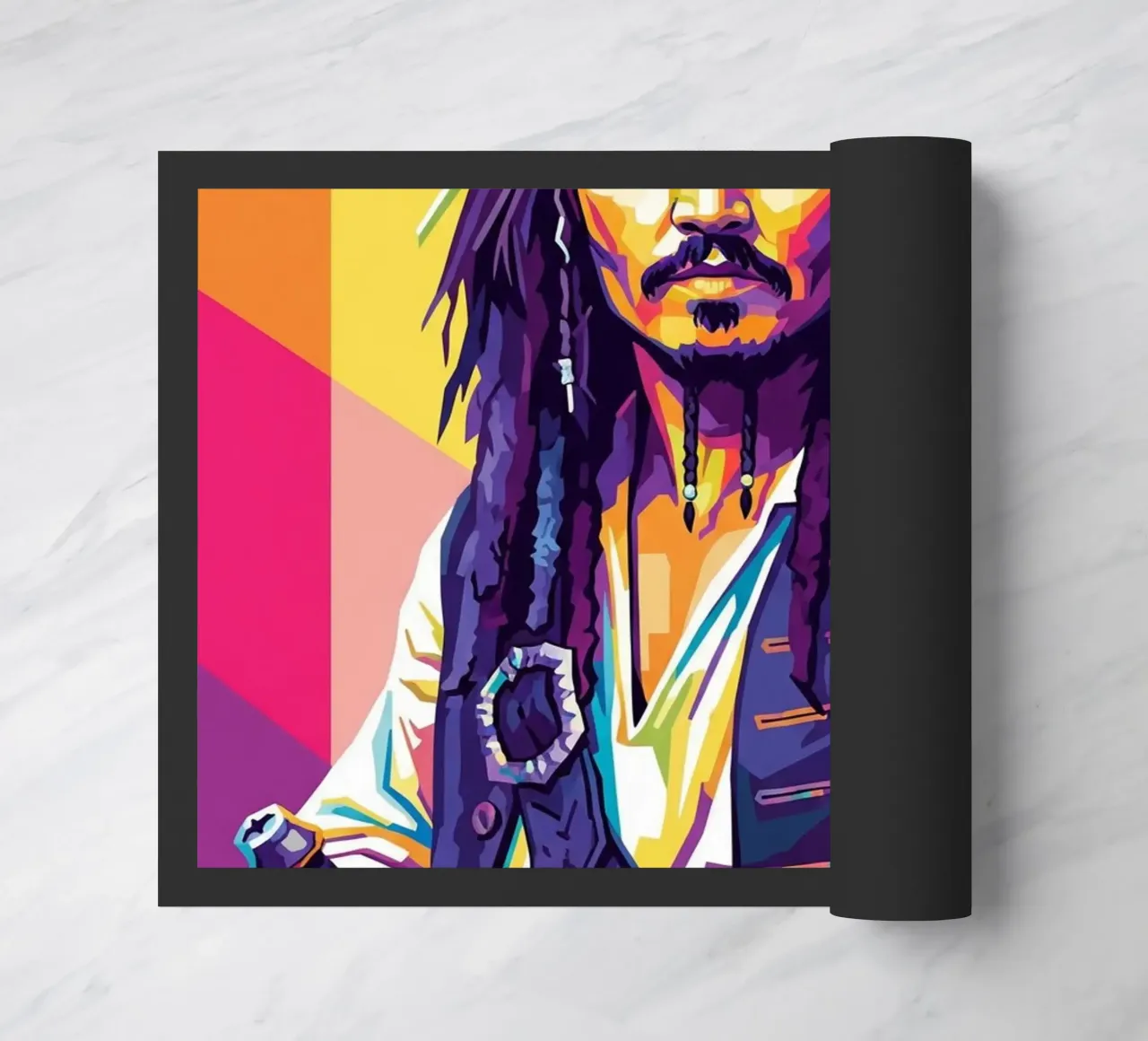 Jack Sparrow - Johnny Depp #4 zerbino da Hantamrata