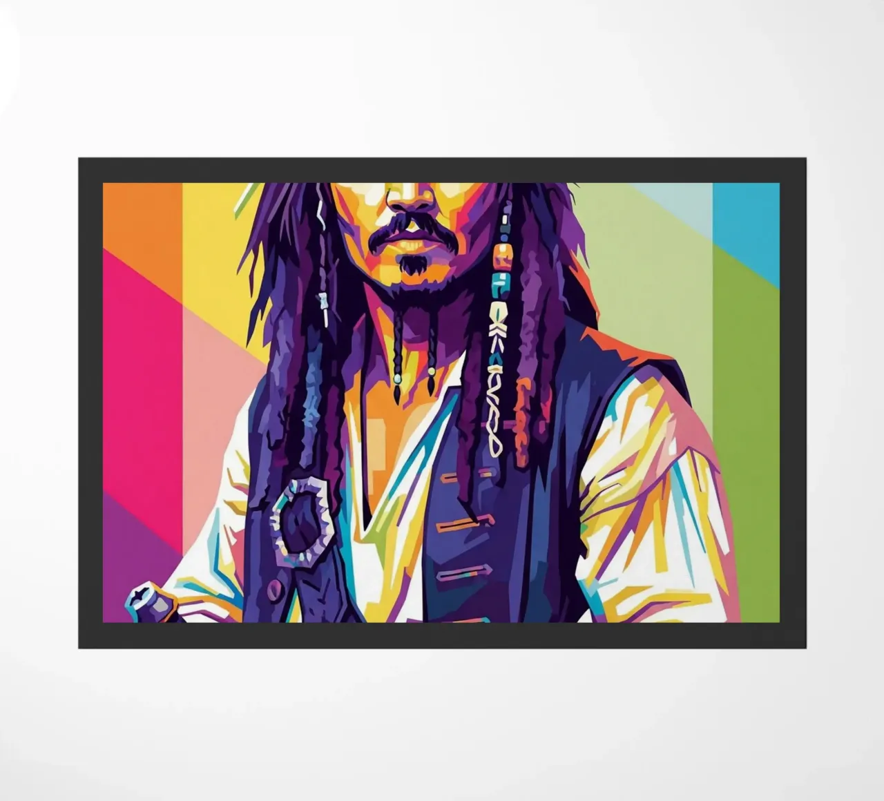 Jack Sparrow - Johnny Depp #4 zerbino da Hantamrata