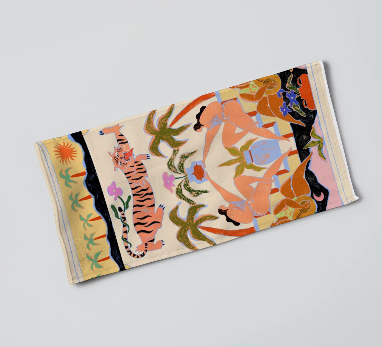 Tropical Serenade towel by Arty Guava