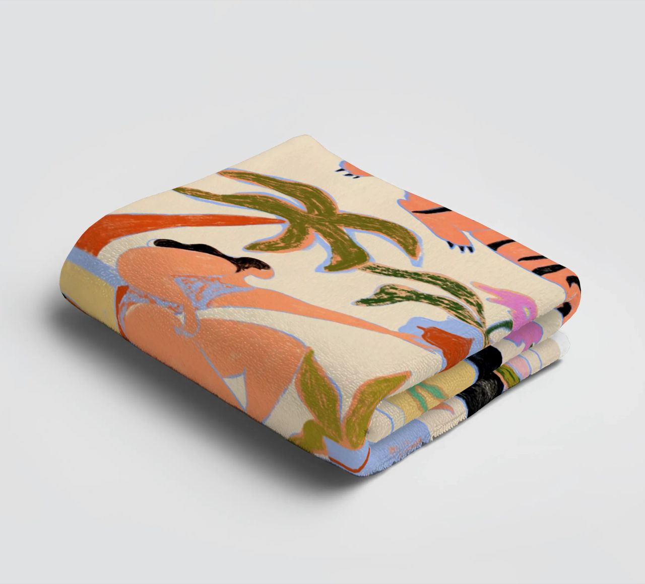Tropical Serenade towel by Arty Guava