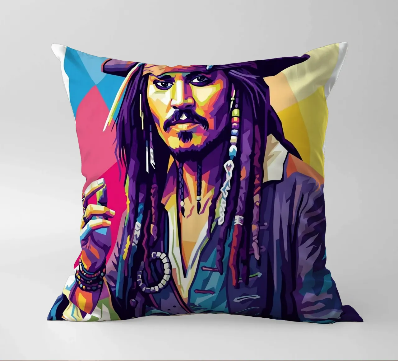 Jack Sparrow - Johnny Depp #6 cuscino da Hantamrata