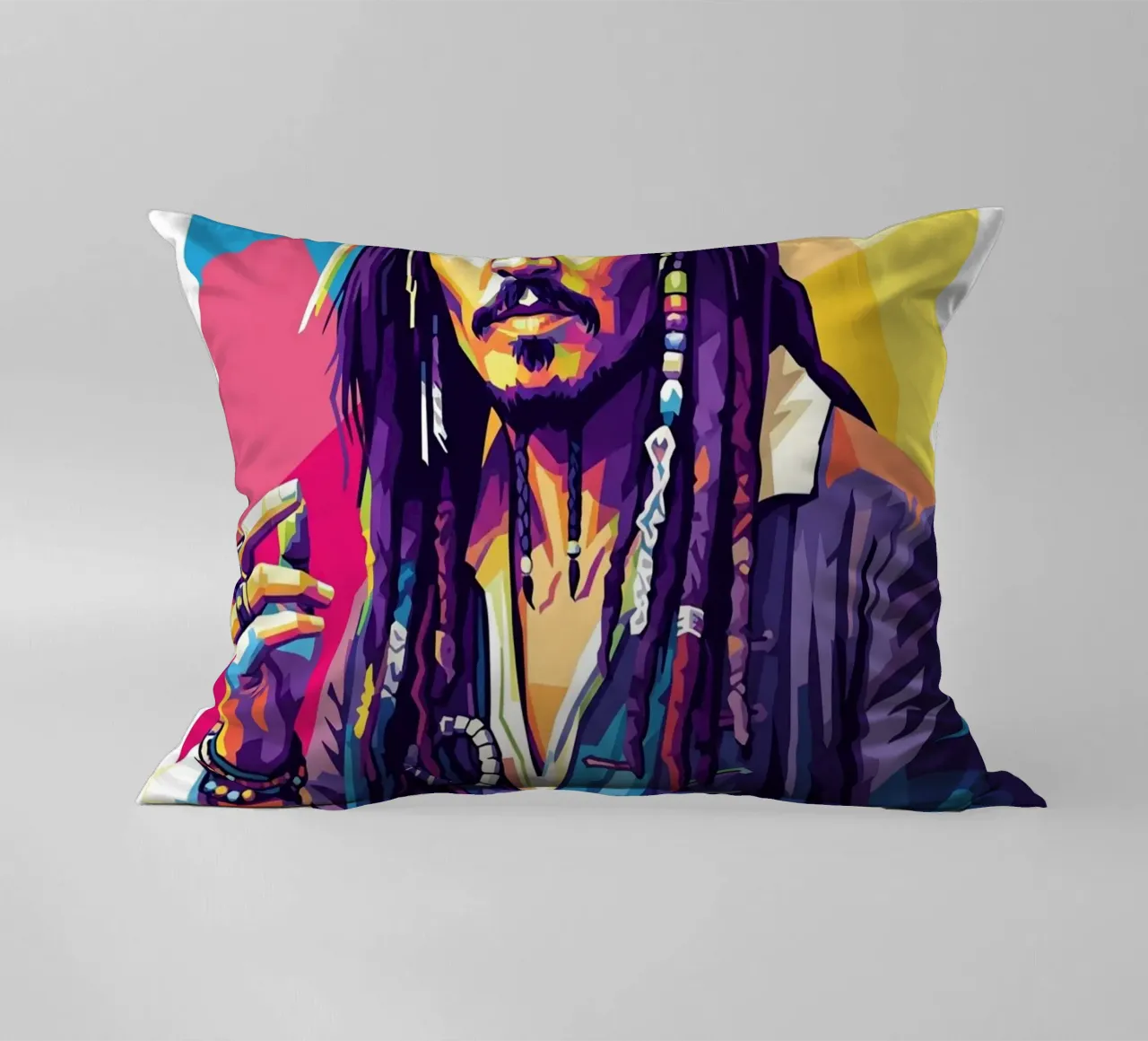 Jack Sparrow - Johnny Depp #6 cuscino da Hantamrata