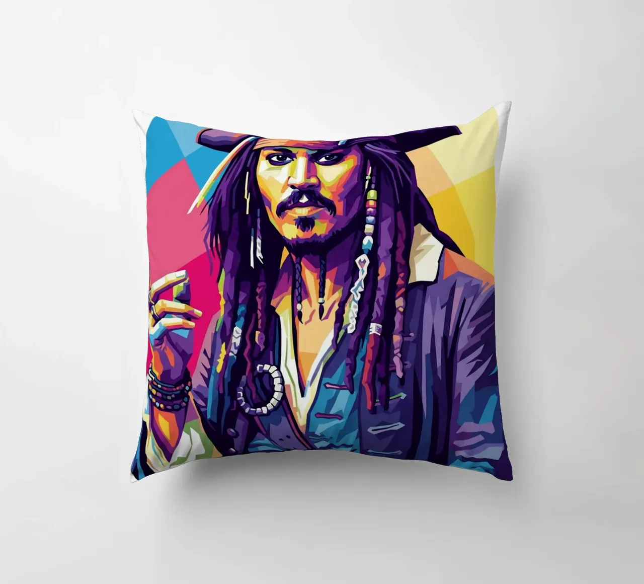 Jack Sparrow - Johnny Depp #6 cuscino da Hantamrata