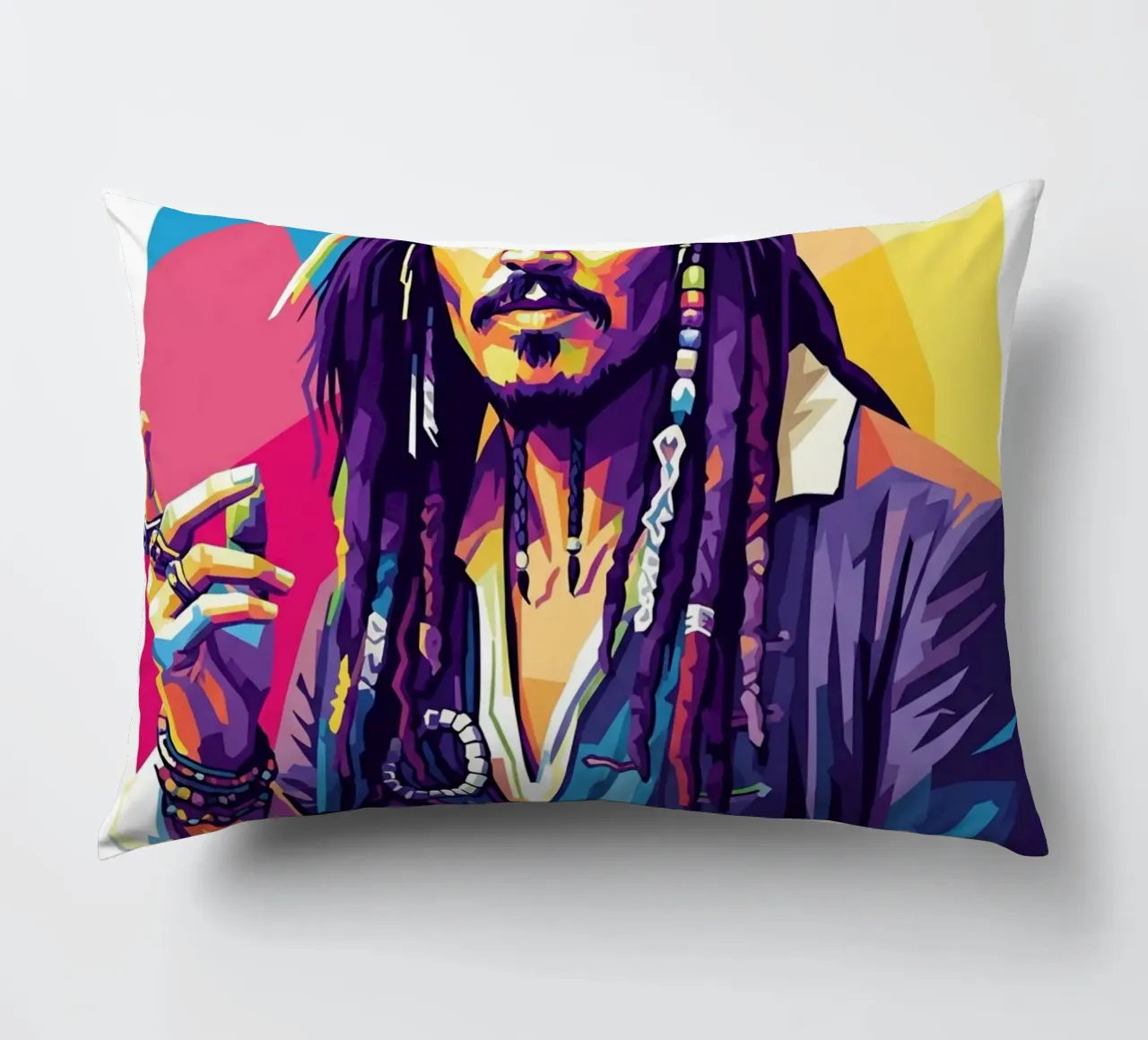 Jack Sparrow - Johnny Depp #6 cuscino da Hantamrata