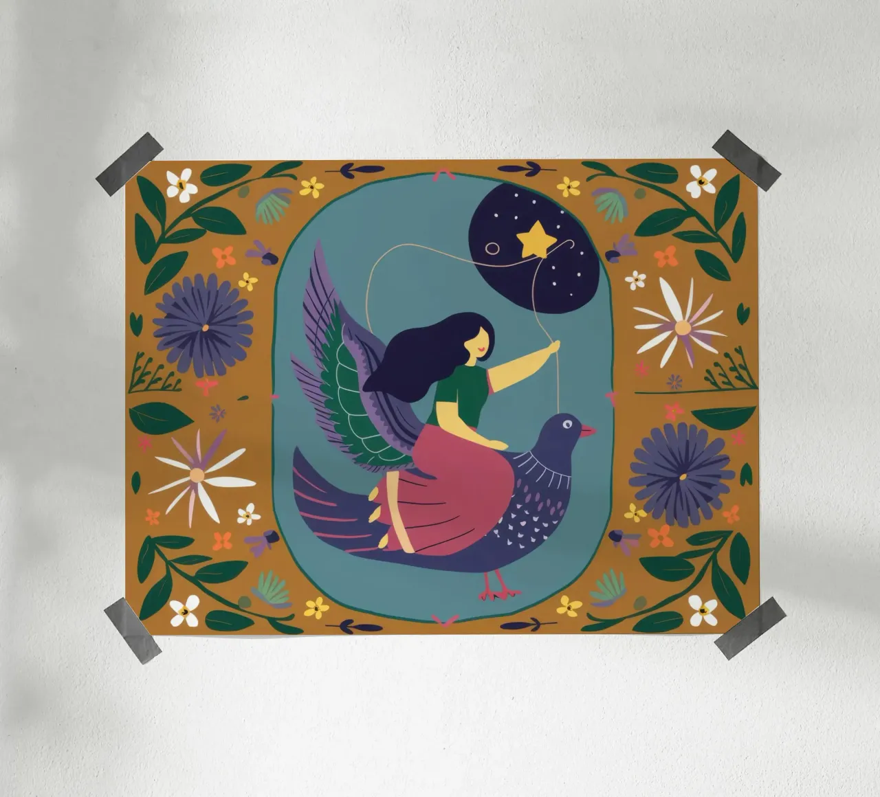 Sognare sotto le stelle poster da Luna Aura