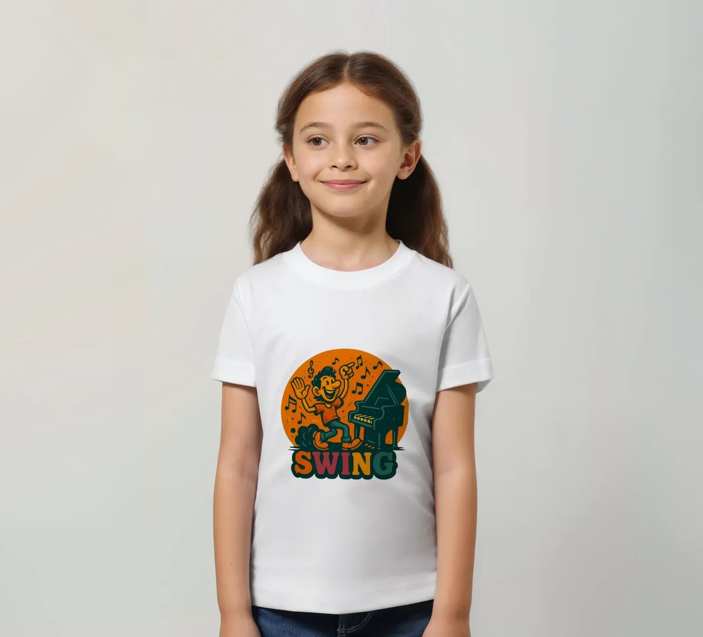SWING ... kinder t-shirt van Vintage Van Gogh