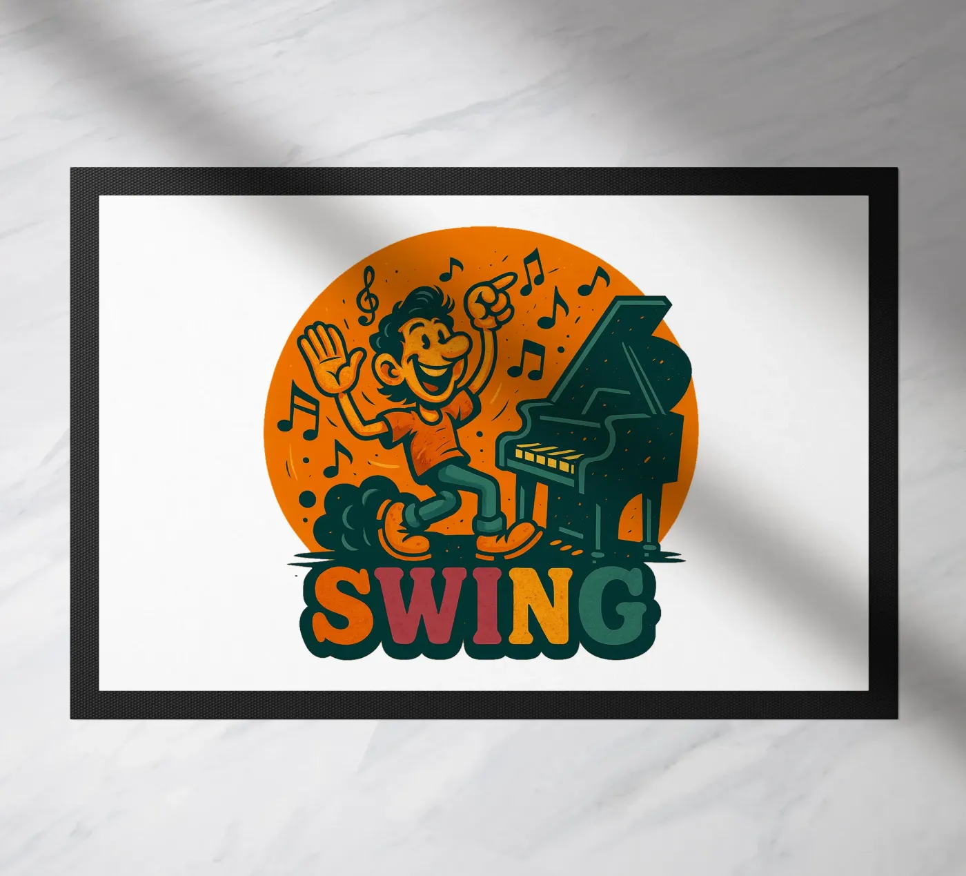 SWING ... deurmat van Vintage Van Gogh