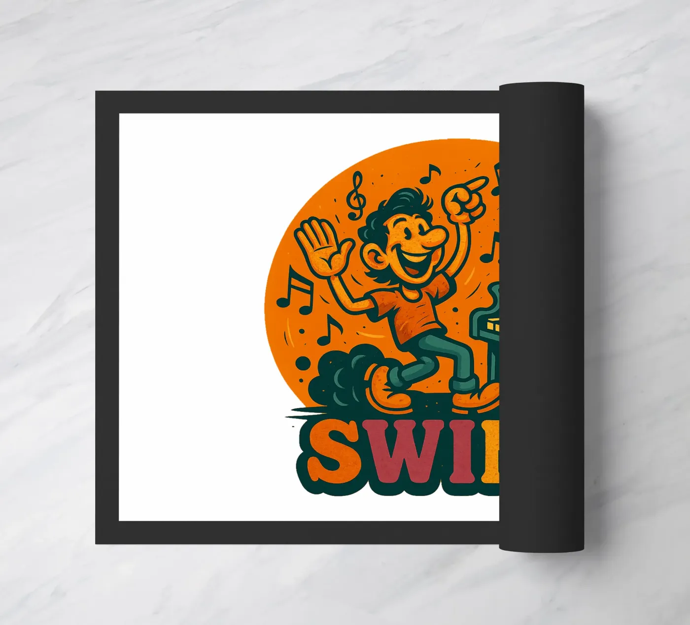 SWING ... deurmat van Vintage Van Gogh