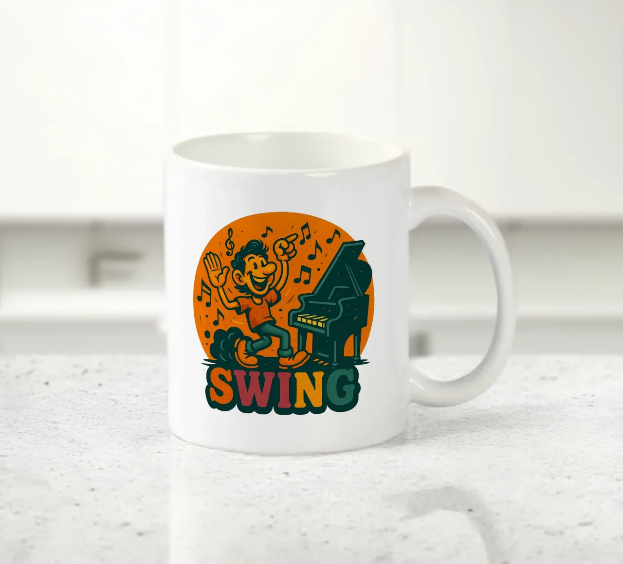 SWING ... tazza in ceramica da Vintage Van Gogh