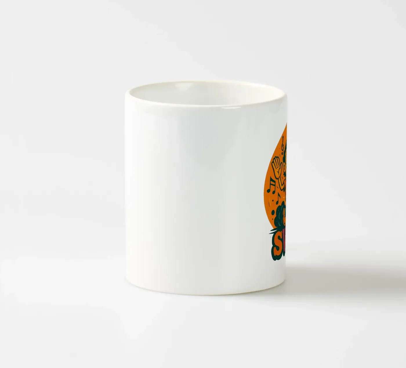 SWING ... ceramic mug by Vintage Van Gogh