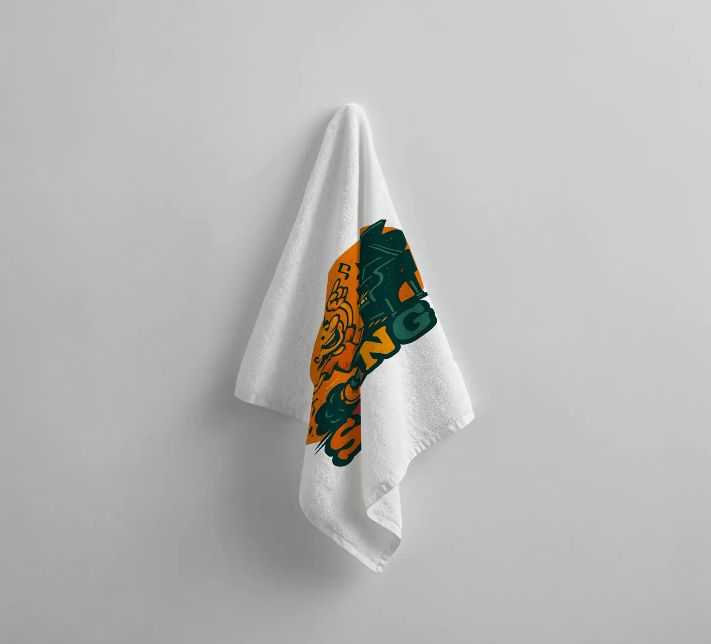 SWING ... towel by Vintage Van Gogh