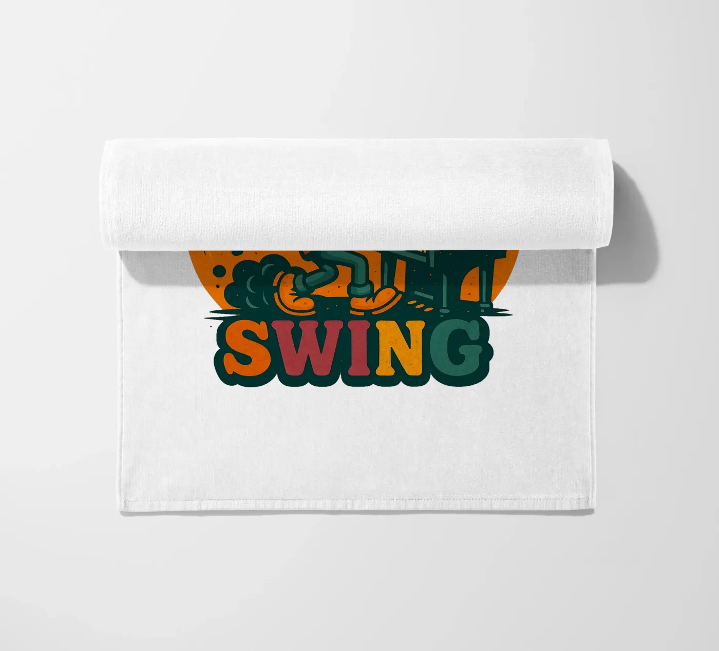 SWING ... strandhanddoek van Vintage Van Gogh