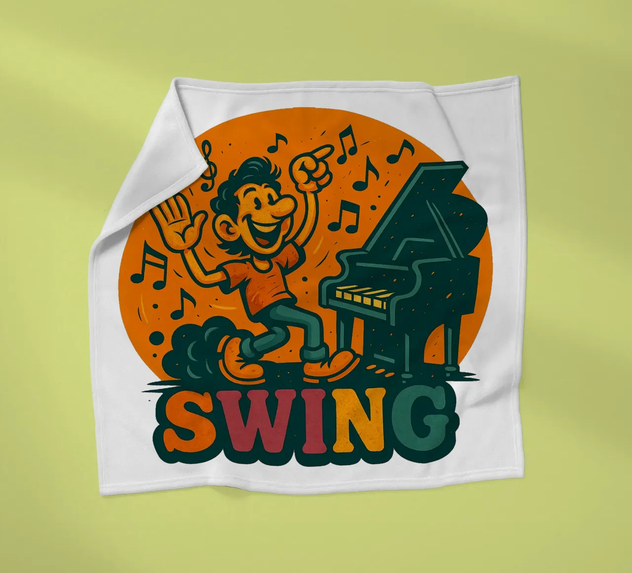 SWING ... Fleecedecke von Vintage Van Gogh