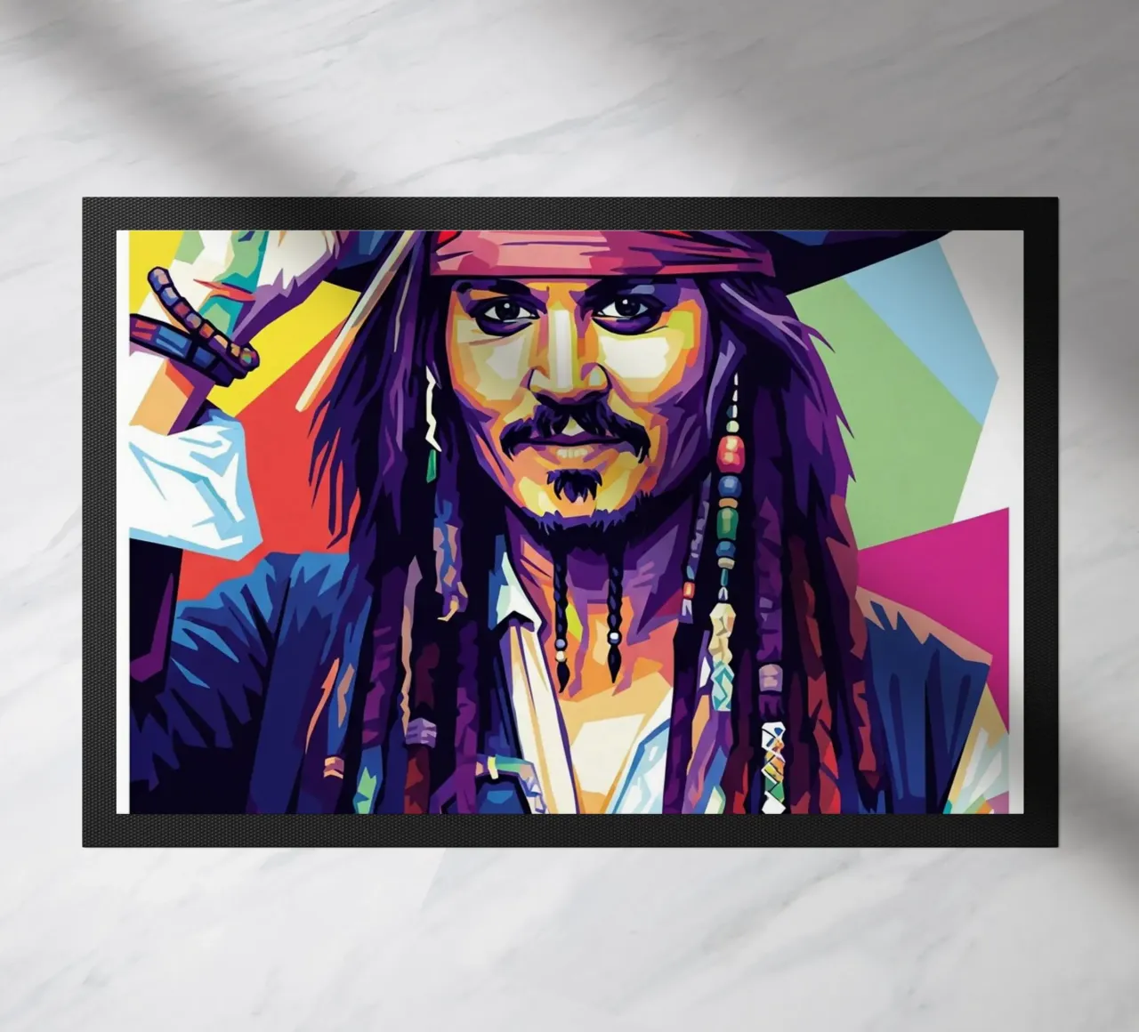 Jack Sparrow - Johnny Depp #7 zerbino da Hantamrata