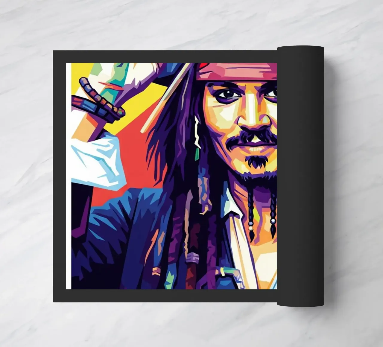 Jack Sparrow - Johnny Depp #7 zerbino da Hantamrata