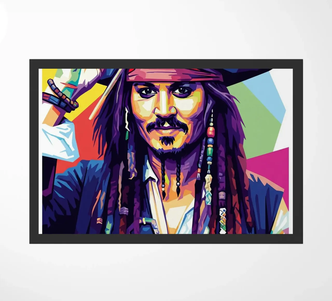 Jack Sparrow - Johnny Depp #7 zerbino da Hantamrata