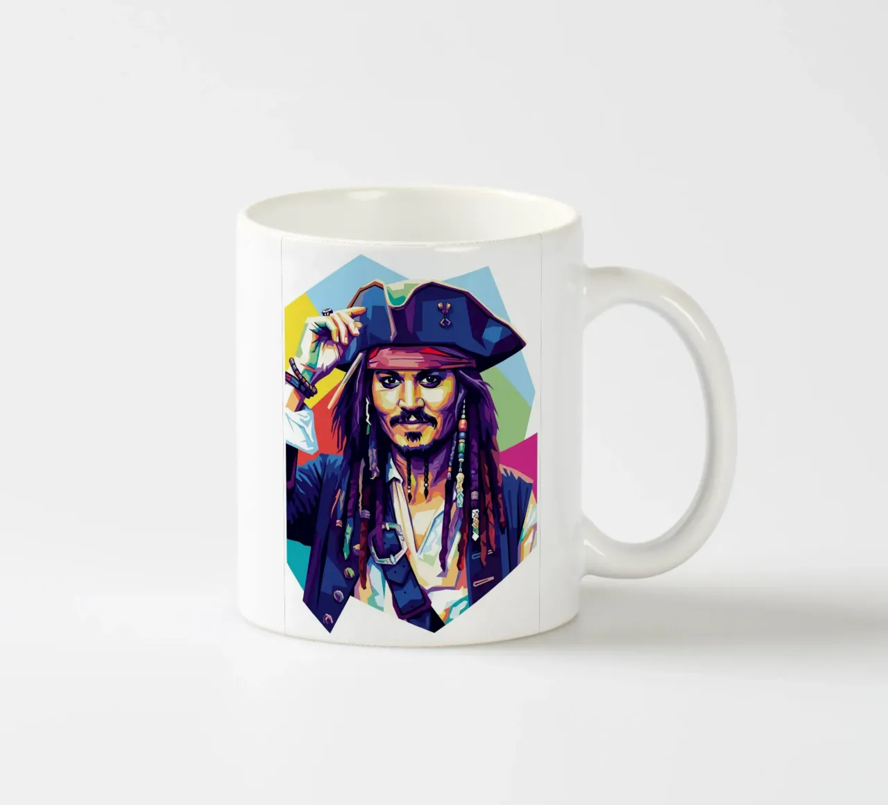 Jack Sparrow - Johnny Depp #7 tazza in ceramica da Hantamrata