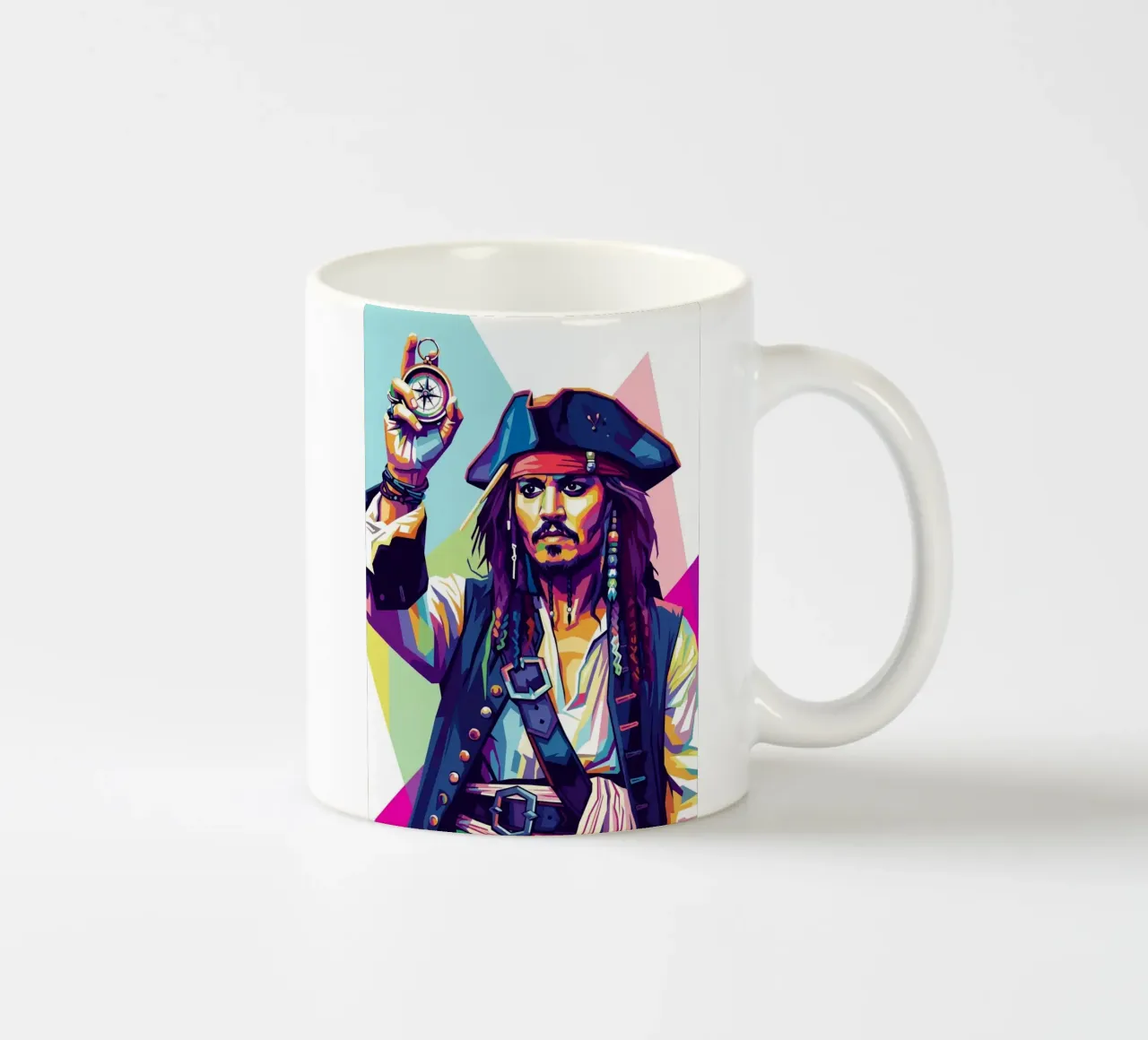 Jack Sparrow - Johnny Depp #8 tazza in ceramica da Hantamrata