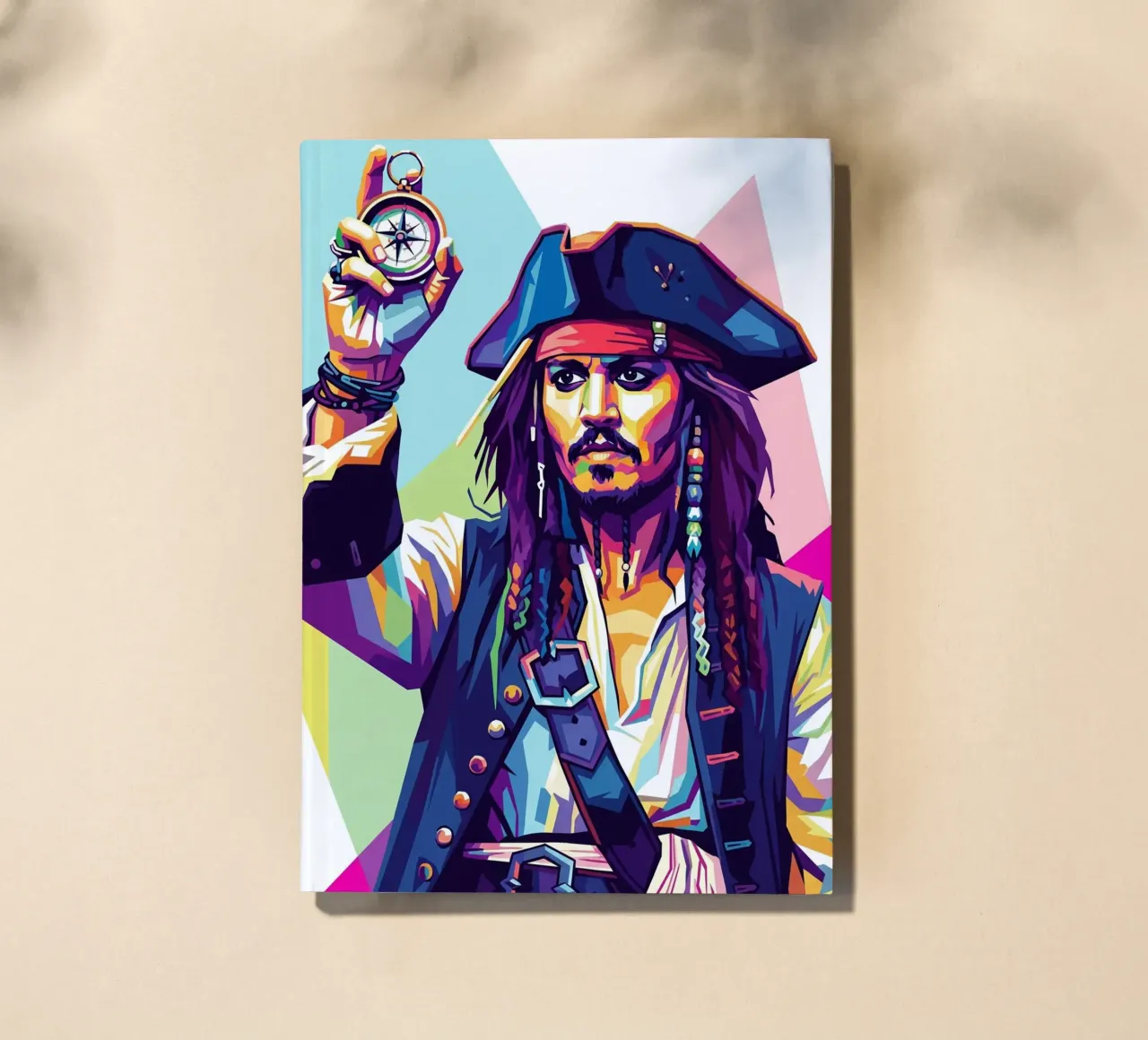 Jack Sparrow - Johnny Depp #8 notebook by Hantamrata