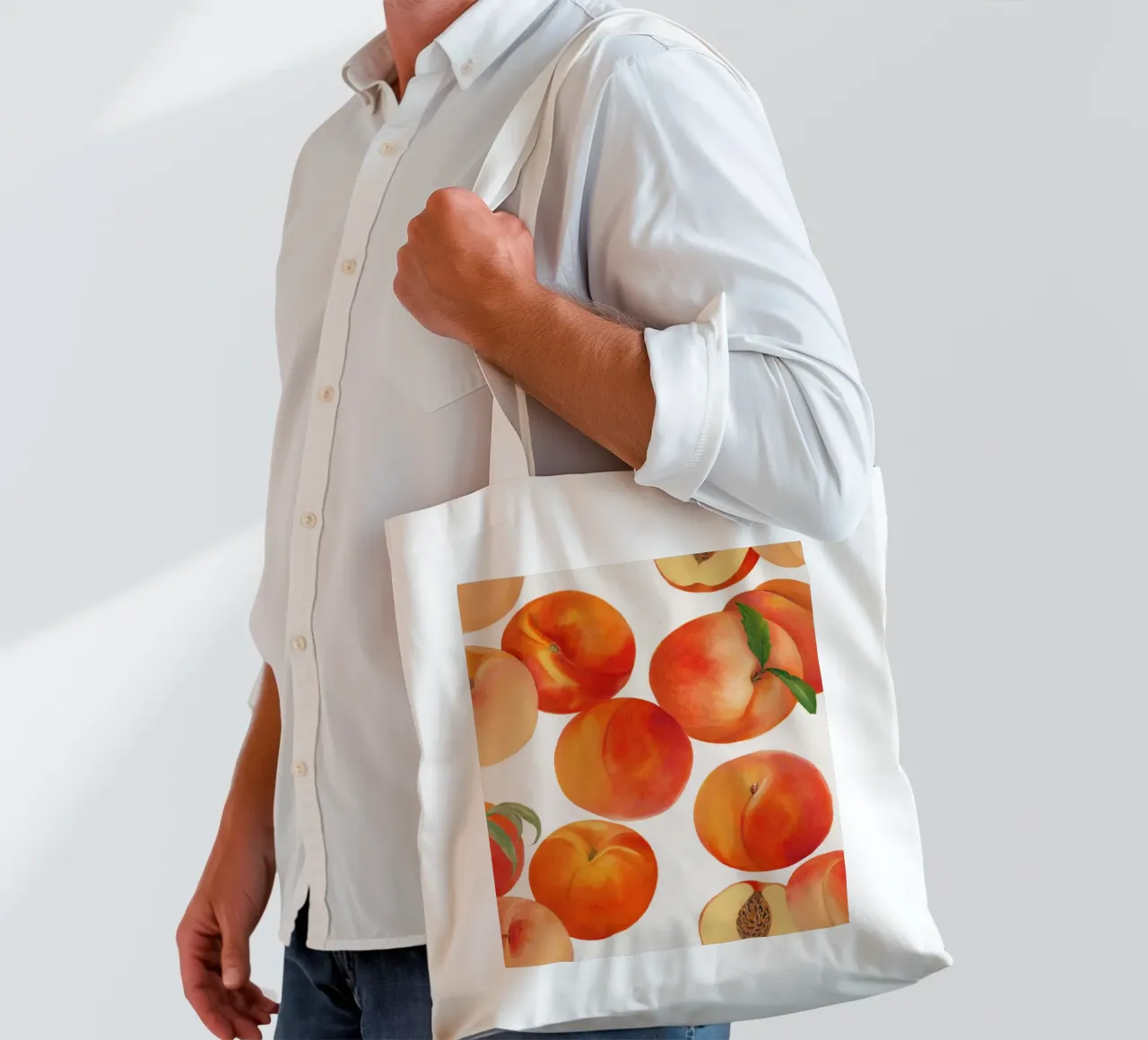 Nettarine borsa in juta da Asha Designs