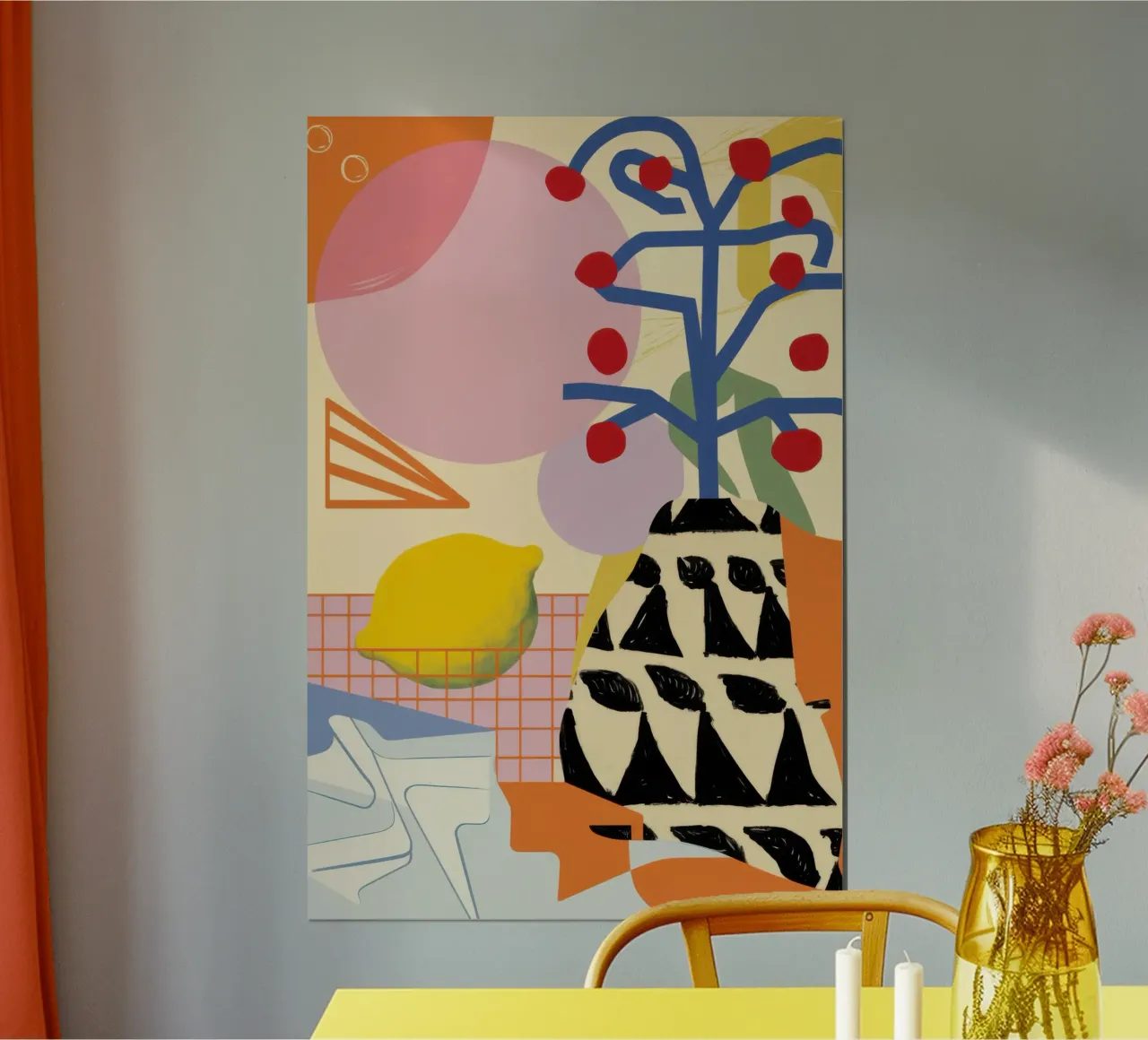 Limone e Dama poster da Irish Strokes
