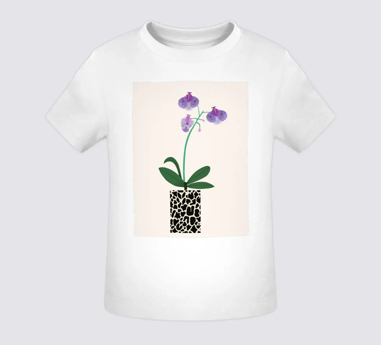 Orchidee maglietta neonato da Asha Designs