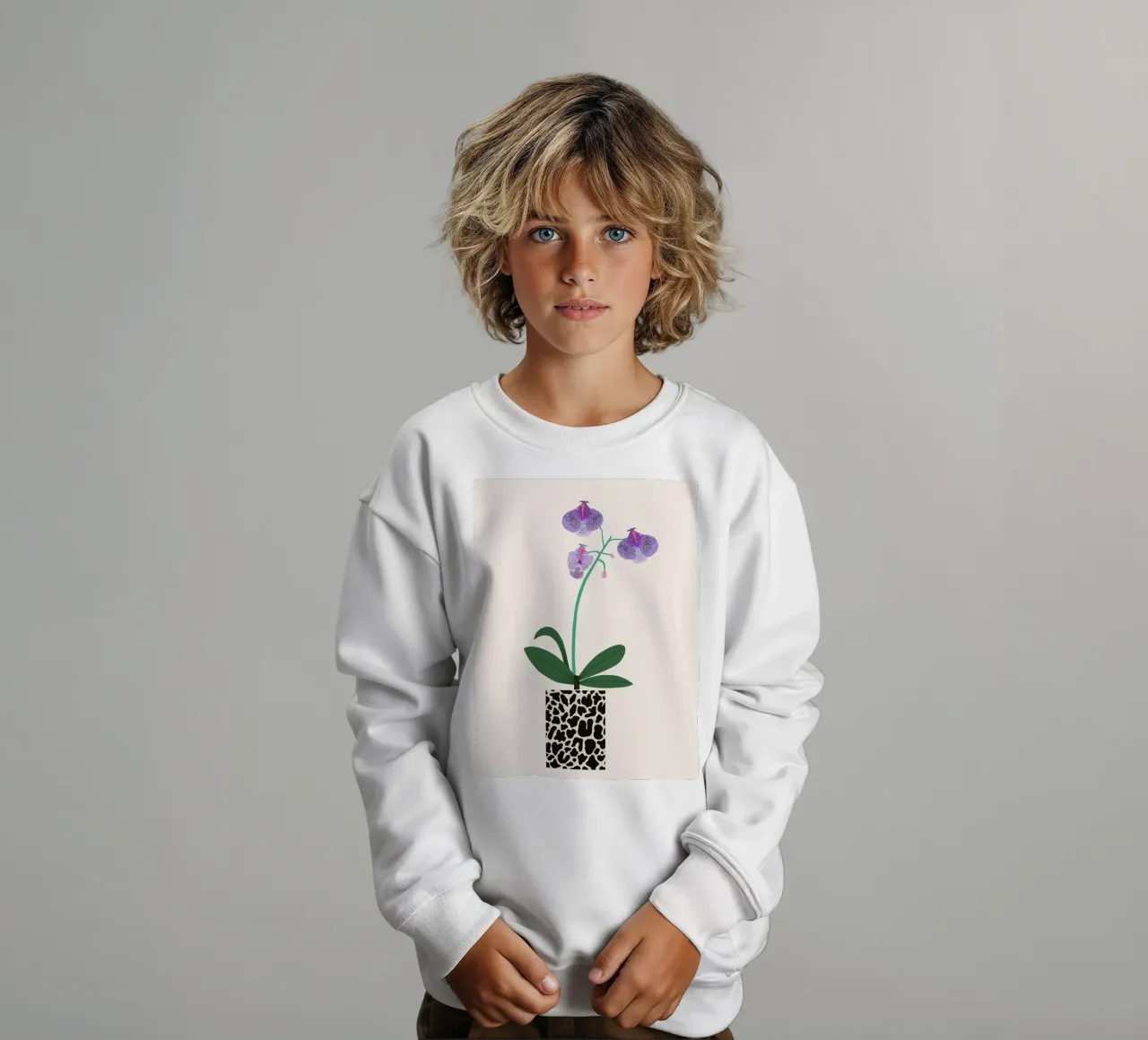 Orchidee felpa bambino da Asha Designs