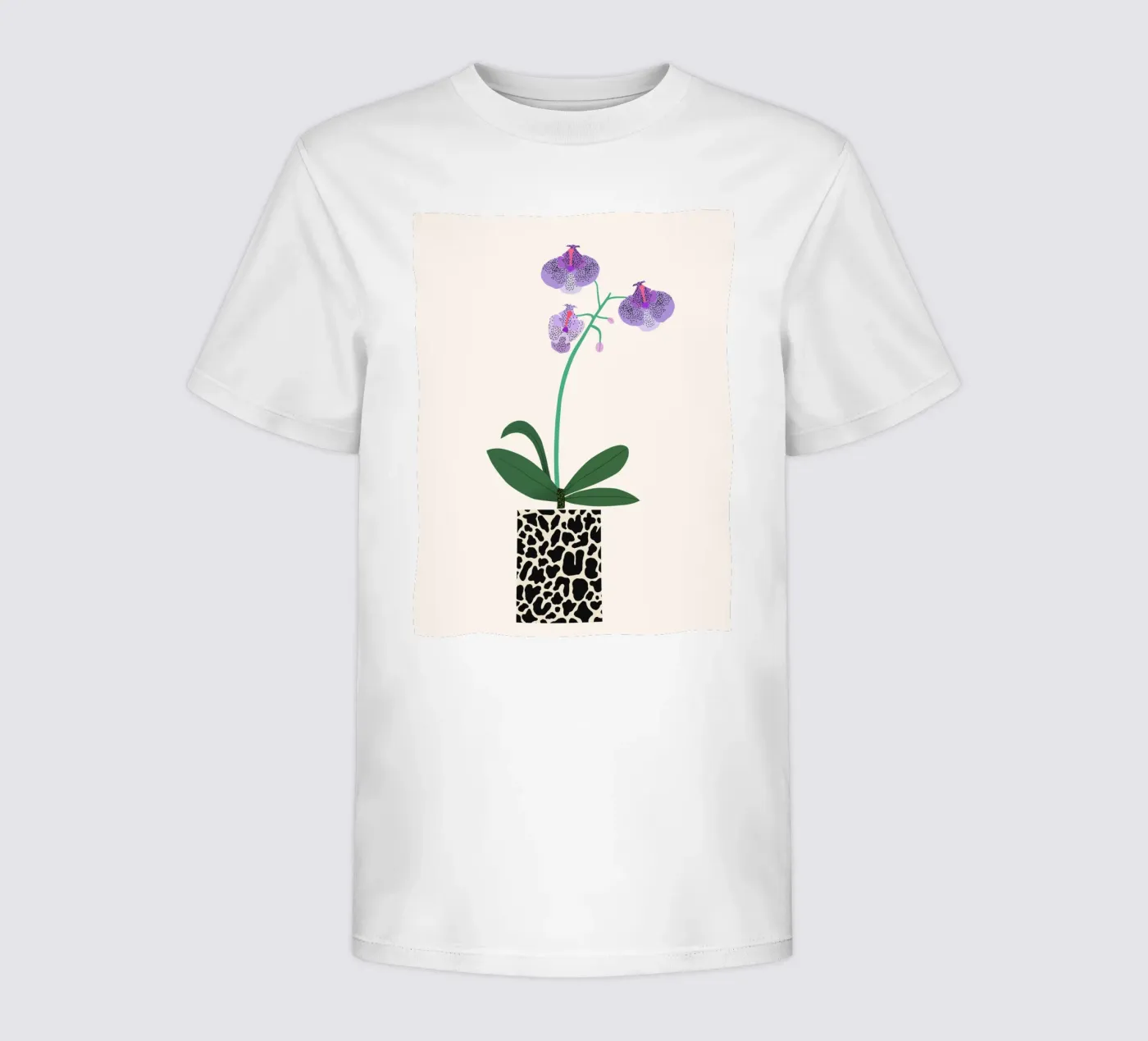 Orchidee t-shirt bambini da Asha Designs