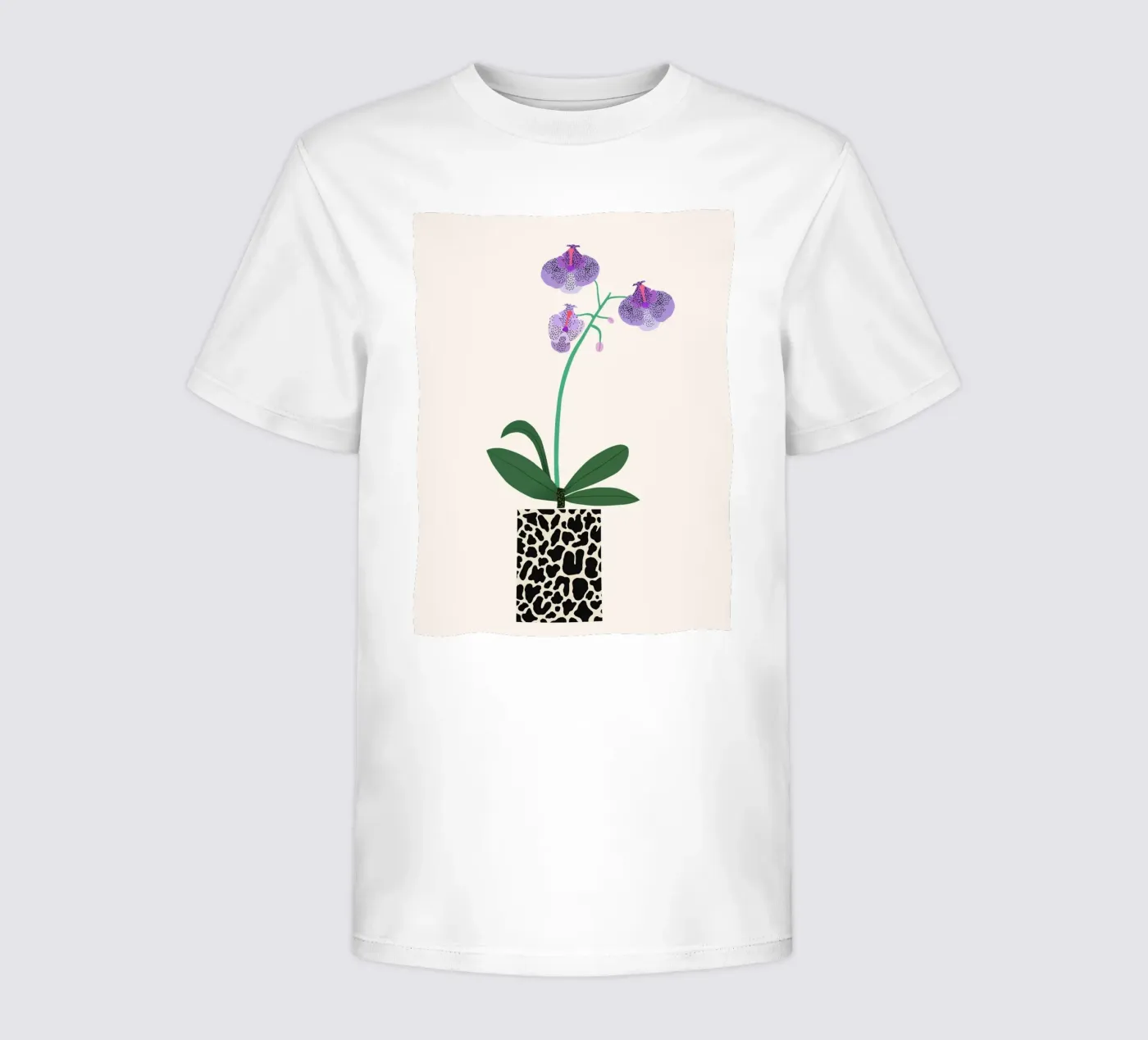 Orchidee t-shirt bambini da Asha Designs