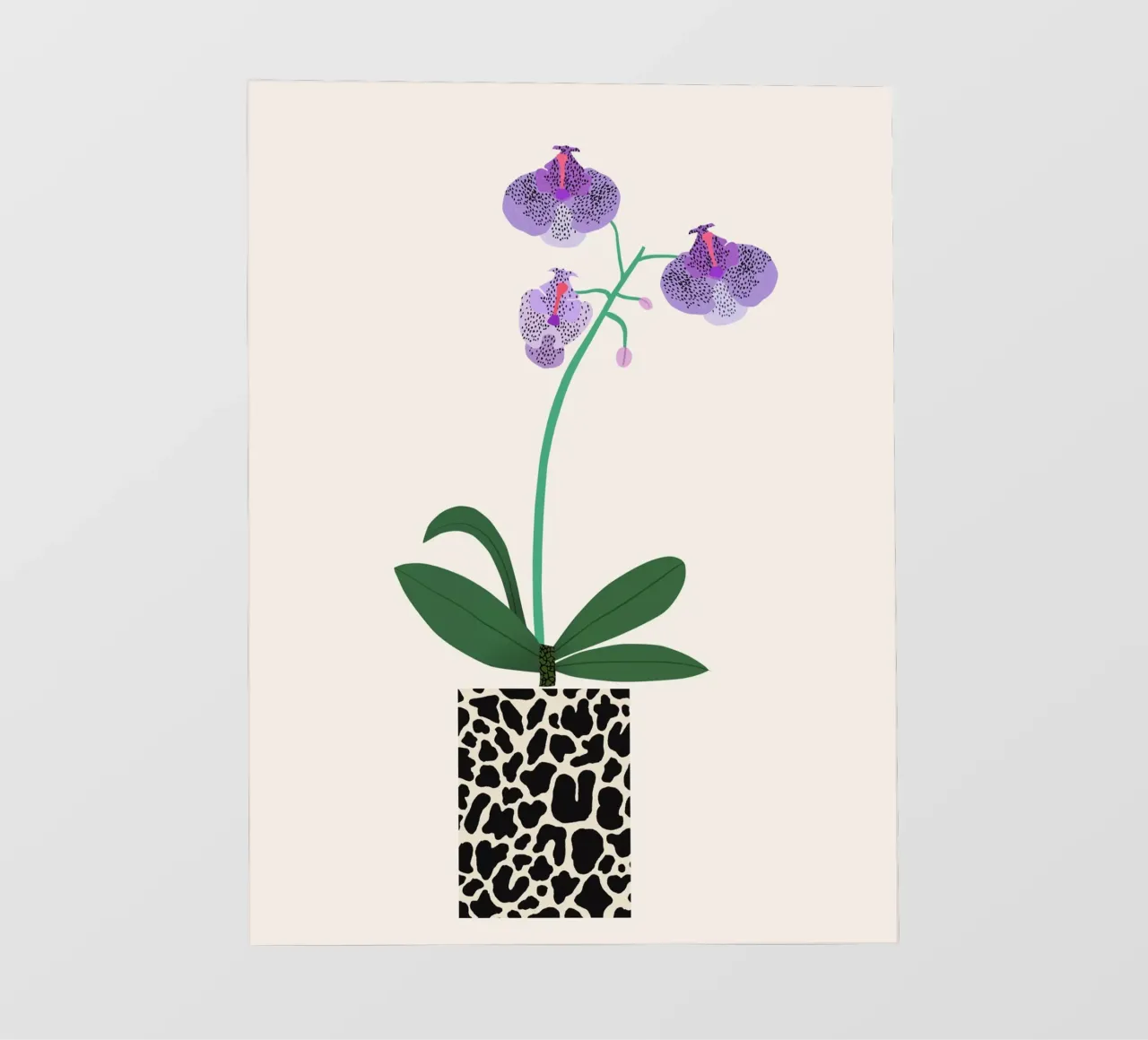 Orchidee telo in pvc da Asha Designs