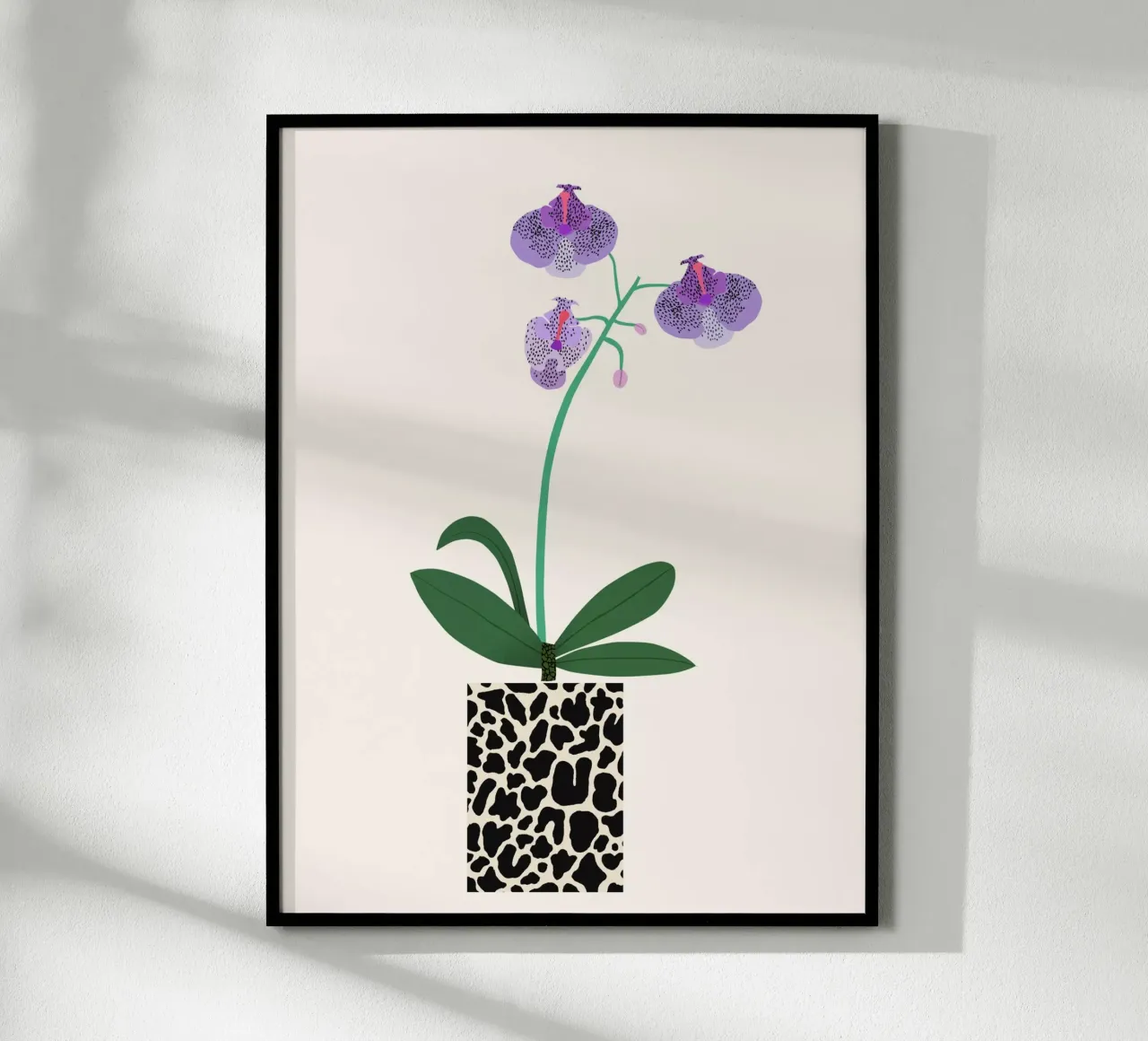 Orchidee poster da Asha Designs