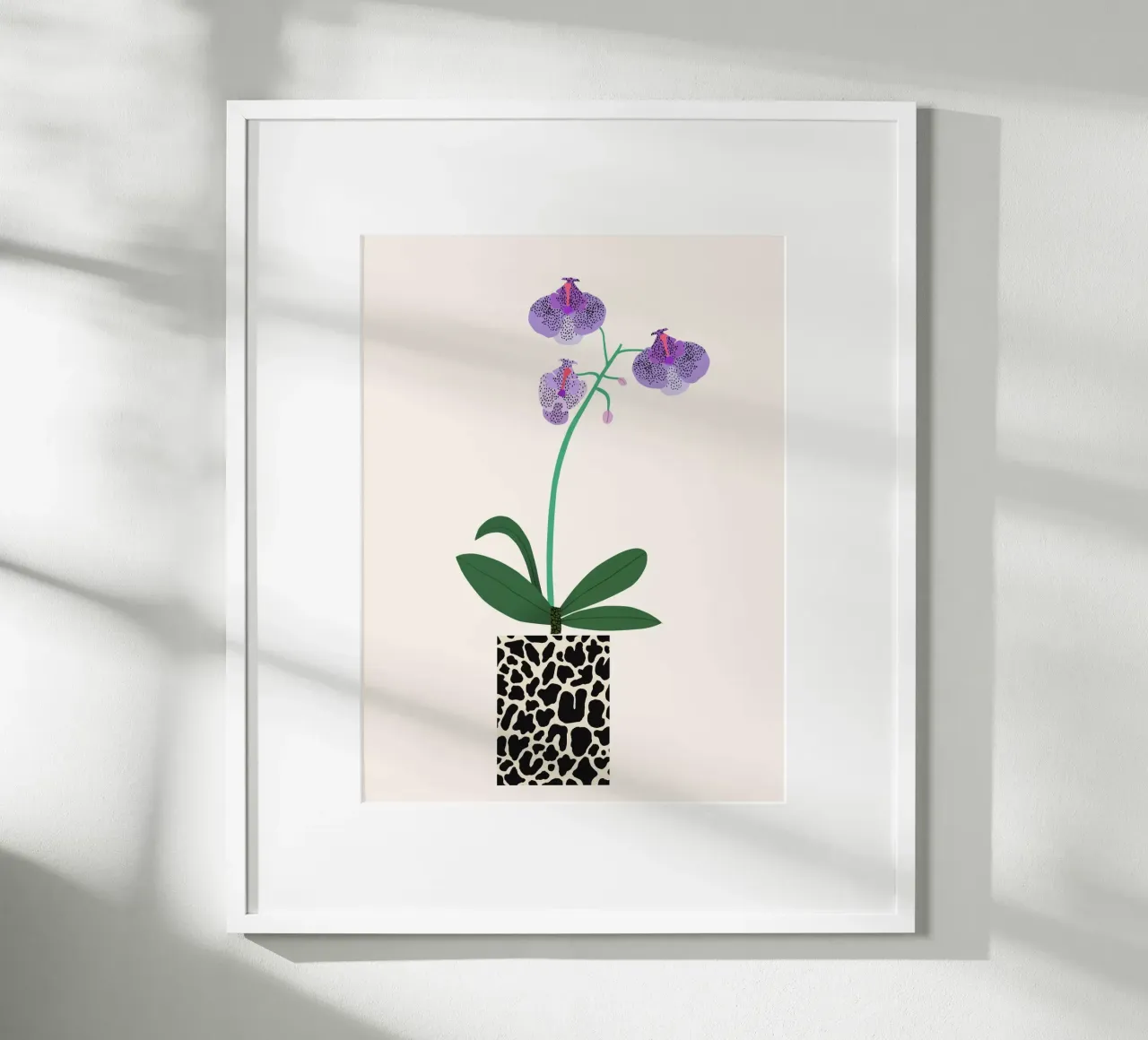 Orchidee poster da Asha Designs