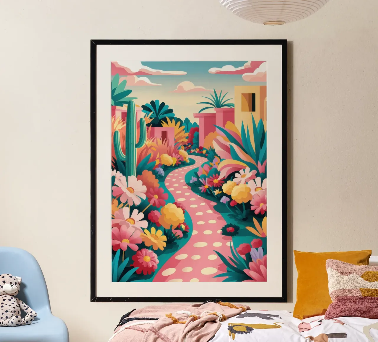 Sentiero rosa per il paradiso poster da Luna Aura