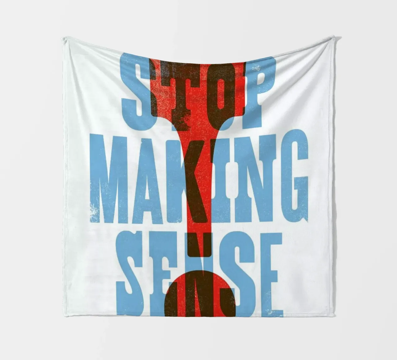 STOP MAKING SENSE coperta in pile da The Indoor Type