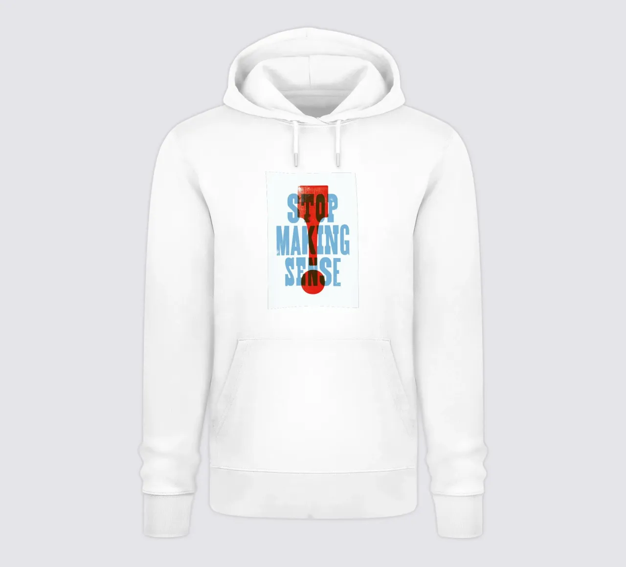 STOP MAKING SENSE felpa con cappuccio da The Indoor Type