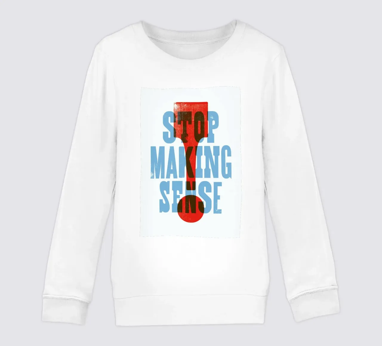 STOP MAKING SENSE felpa bambino da The Indoor Type