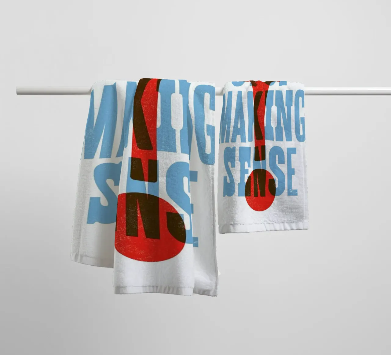 STOP MAKING SENSE asciugamano da bagno da The Indoor Type
