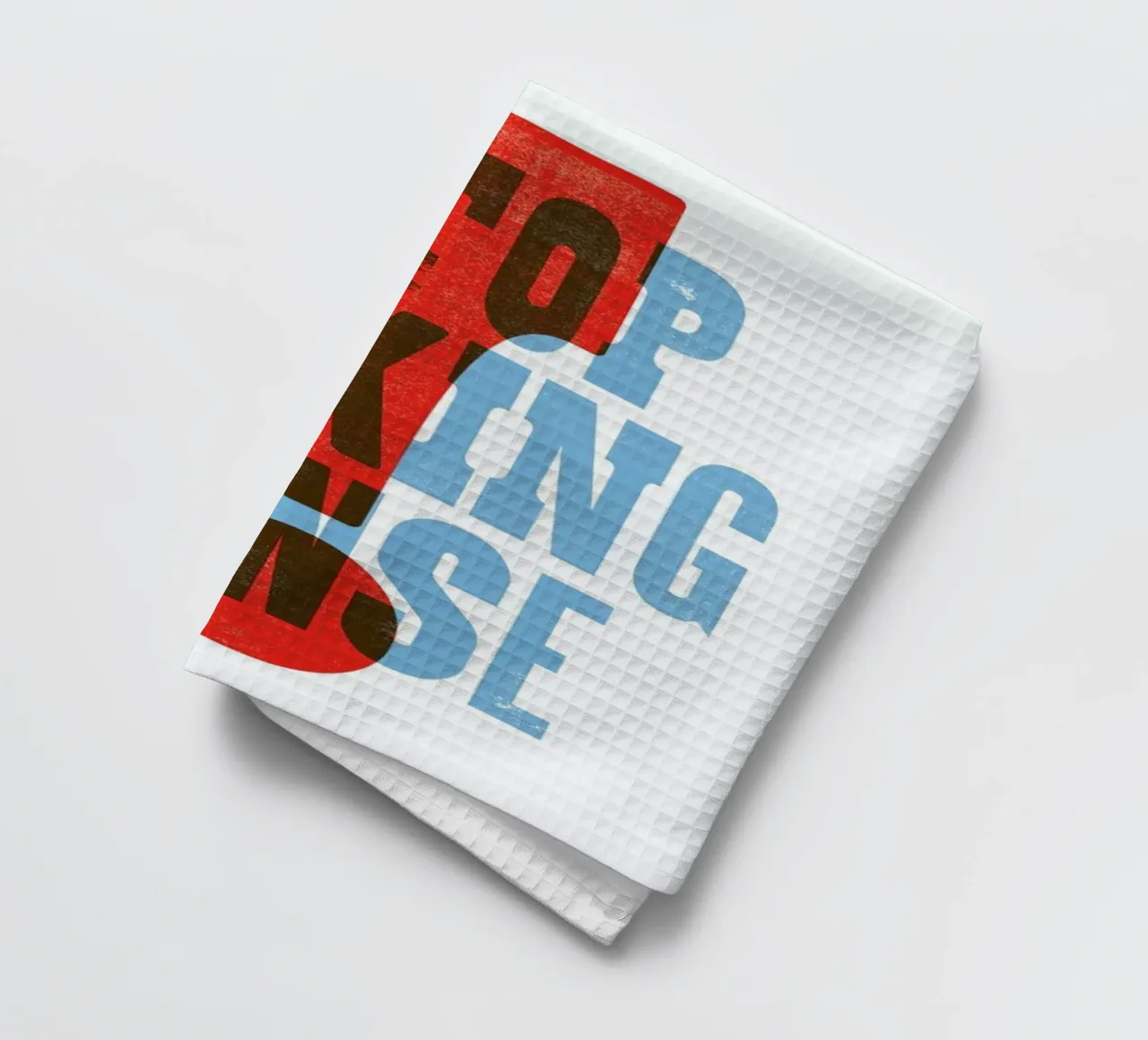 STOP MAKING SENSE canovaccio da cucina da The Indoor Type