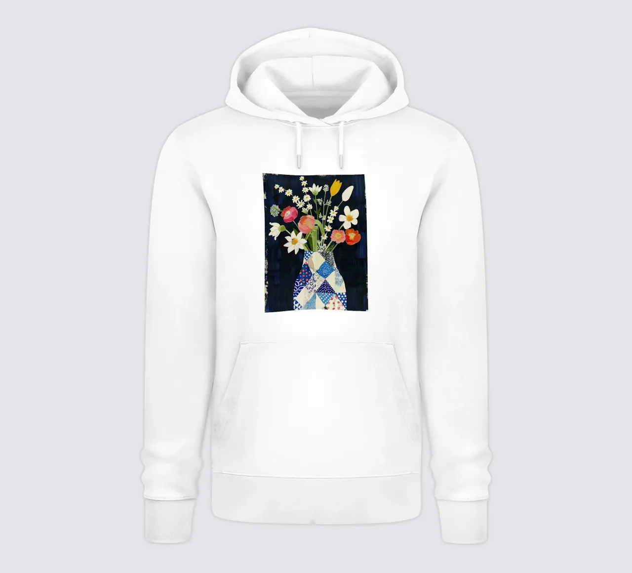Fiori colorati felpa con cappuccio da DaarbyN