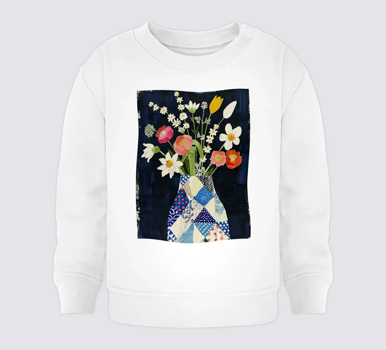 Fiori colorati felpa neonato da DaarbyN