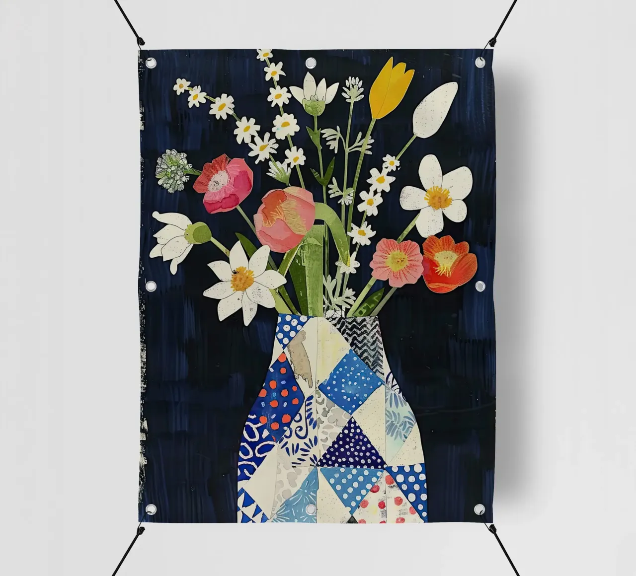 Fiori colorati telo in pvc da DaarbyN
